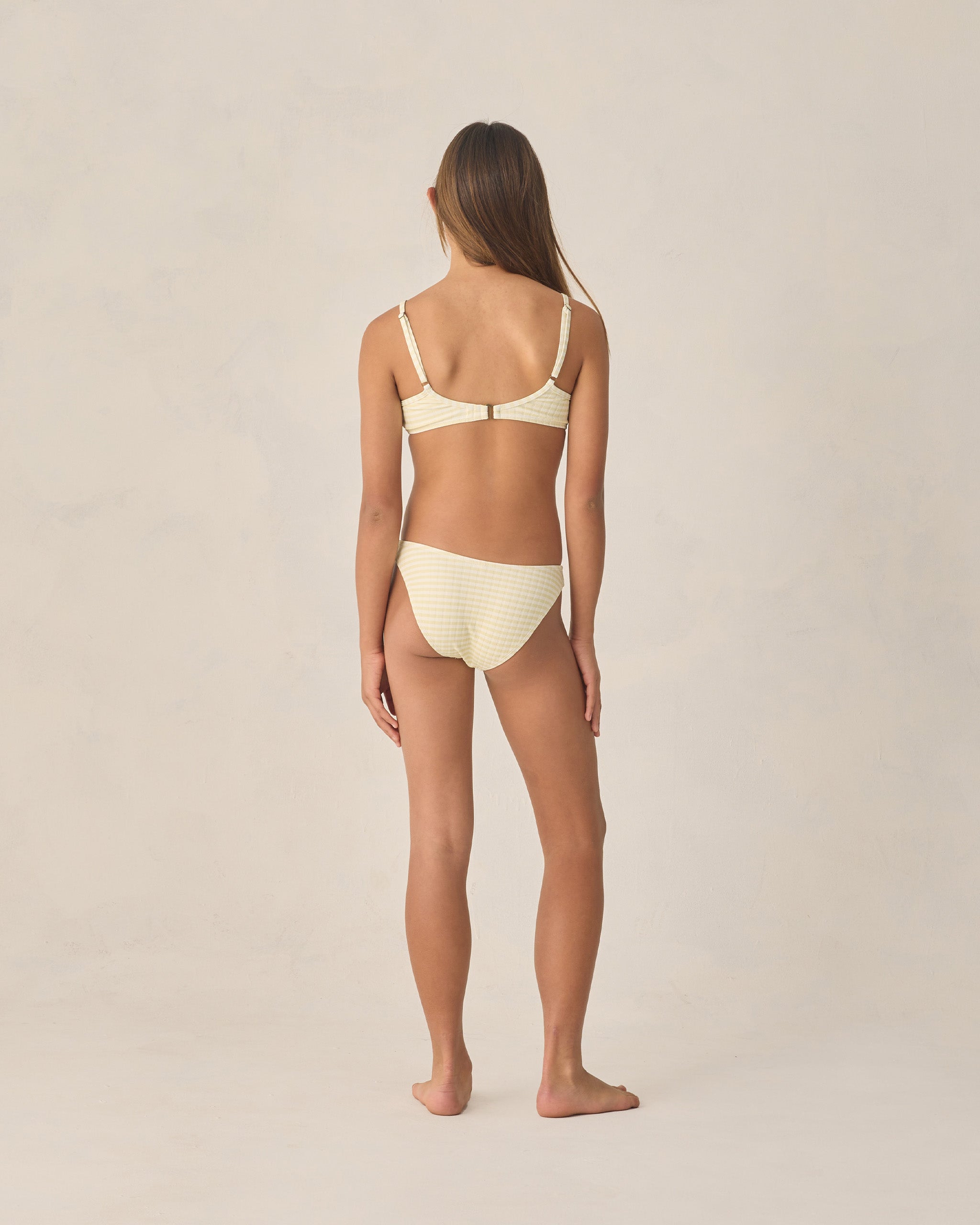 Teen Cora Bikini Set Citron Stripe - Rylee + Cru | Kids Clothes | Trendy Baby Clothes | Modern Infant Outfits |