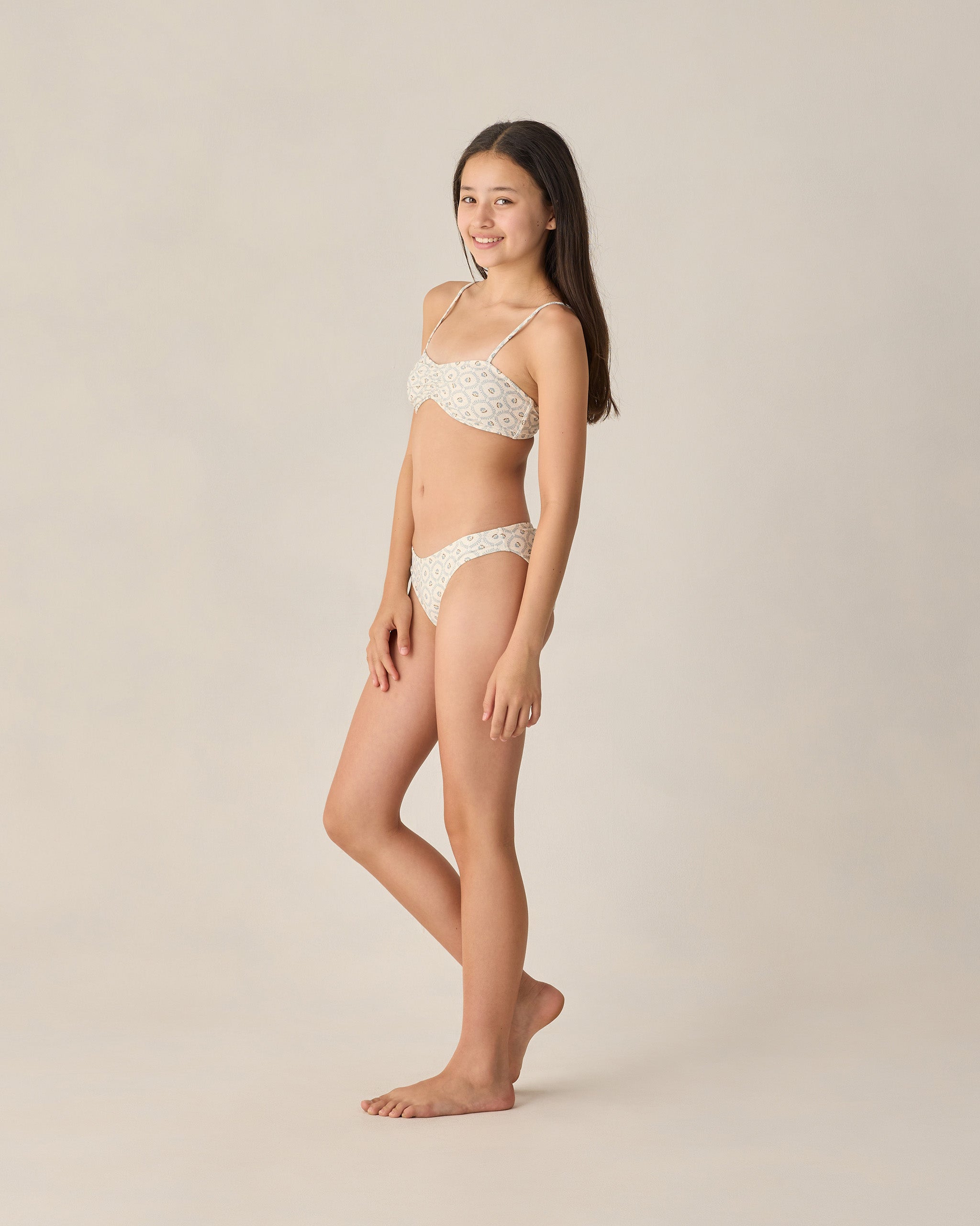 Teen Cardiff Bikini Set Green Fleur - Rylee + Cru | Kids Clothes | Trendy Baby Clothes | Modern Infant Outfits |