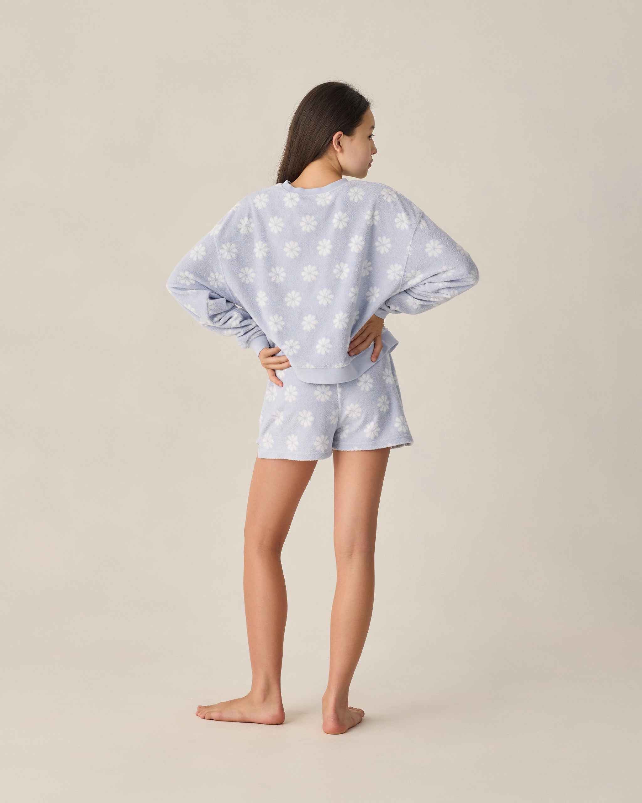 Teen Karli Set Periwinkle Daisy - Rylee + Cru | Kids Clothes | Trendy Baby Clothes | Modern Infant Outfits |