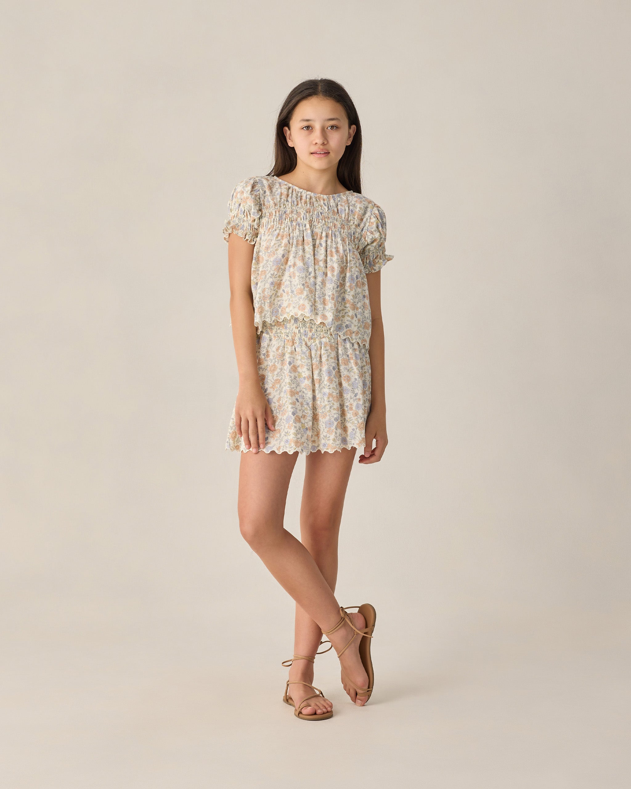 Teen Colette Top Bloom - Rylee + Cru | Kids Clothes | Trendy Baby Clothes | Modern Infant Outfits |