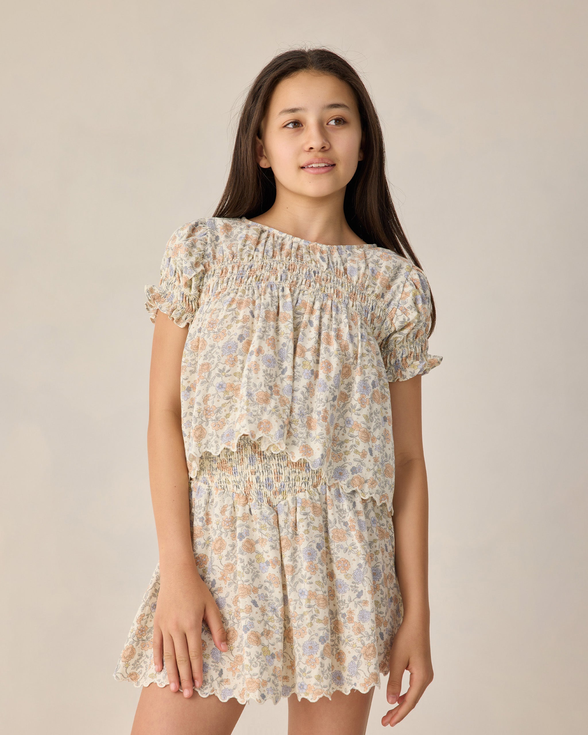 Teen Colette Top Bloom - Rylee + Cru | Kids Clothes | Trendy Baby Clothes | Modern Infant Outfits |