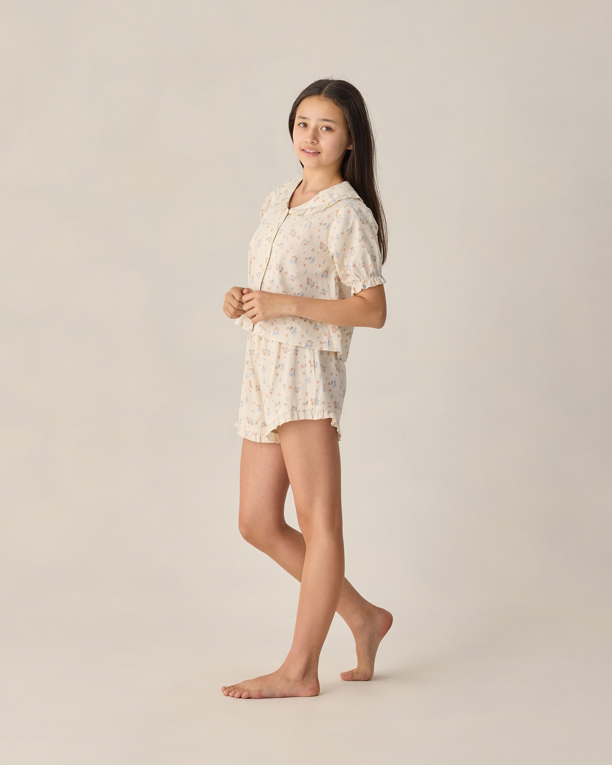 Teen Delilah Pajama Set Pastel Garden - Rylee + Cru | Kids Clothes | Trendy Baby Clothes | Modern Infant Outfits |