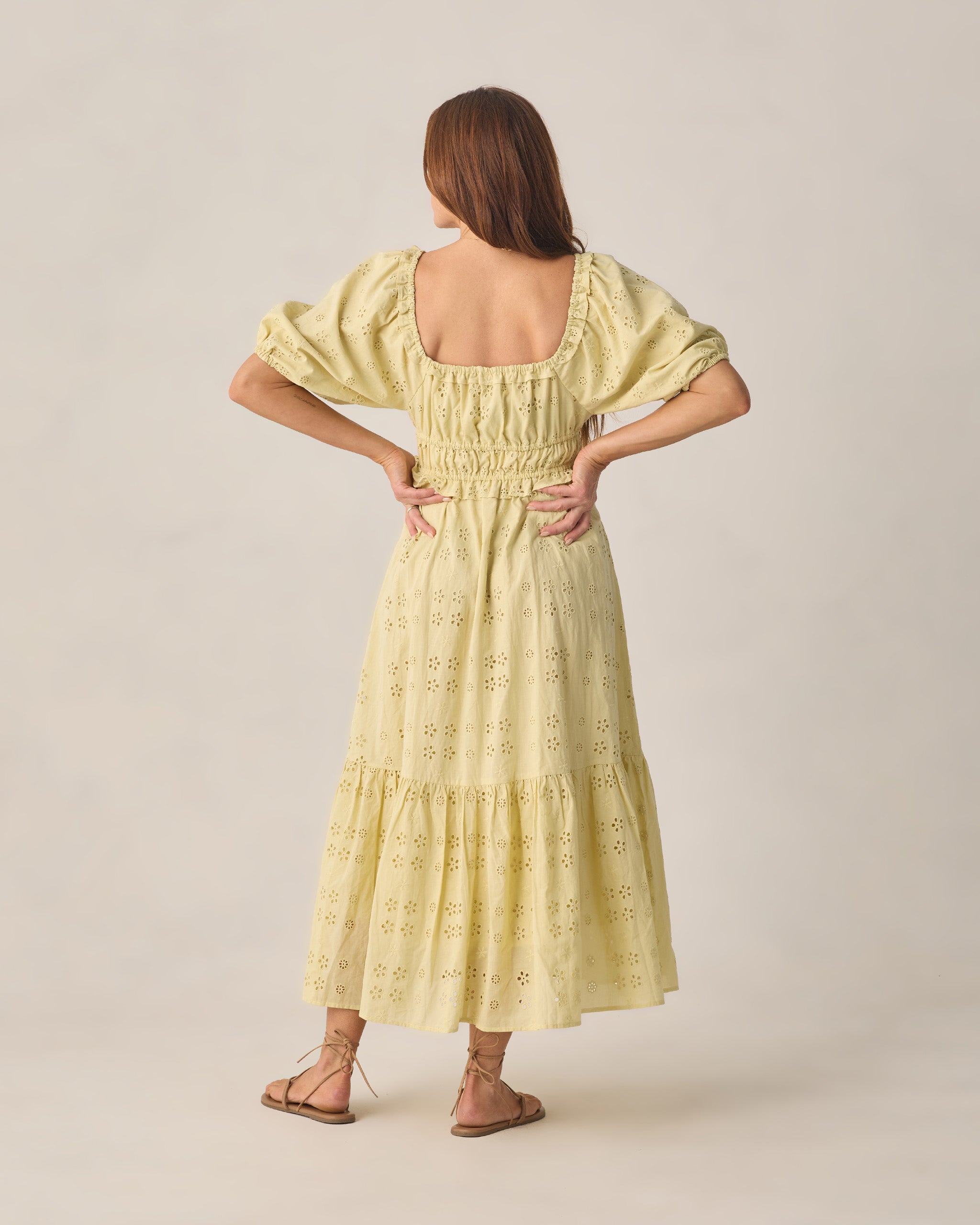 Women's Tenley Dress Citron - Rylee + Cru | Kids Clothes | Trendy Baby Clothes | Modern Infant Outfits |