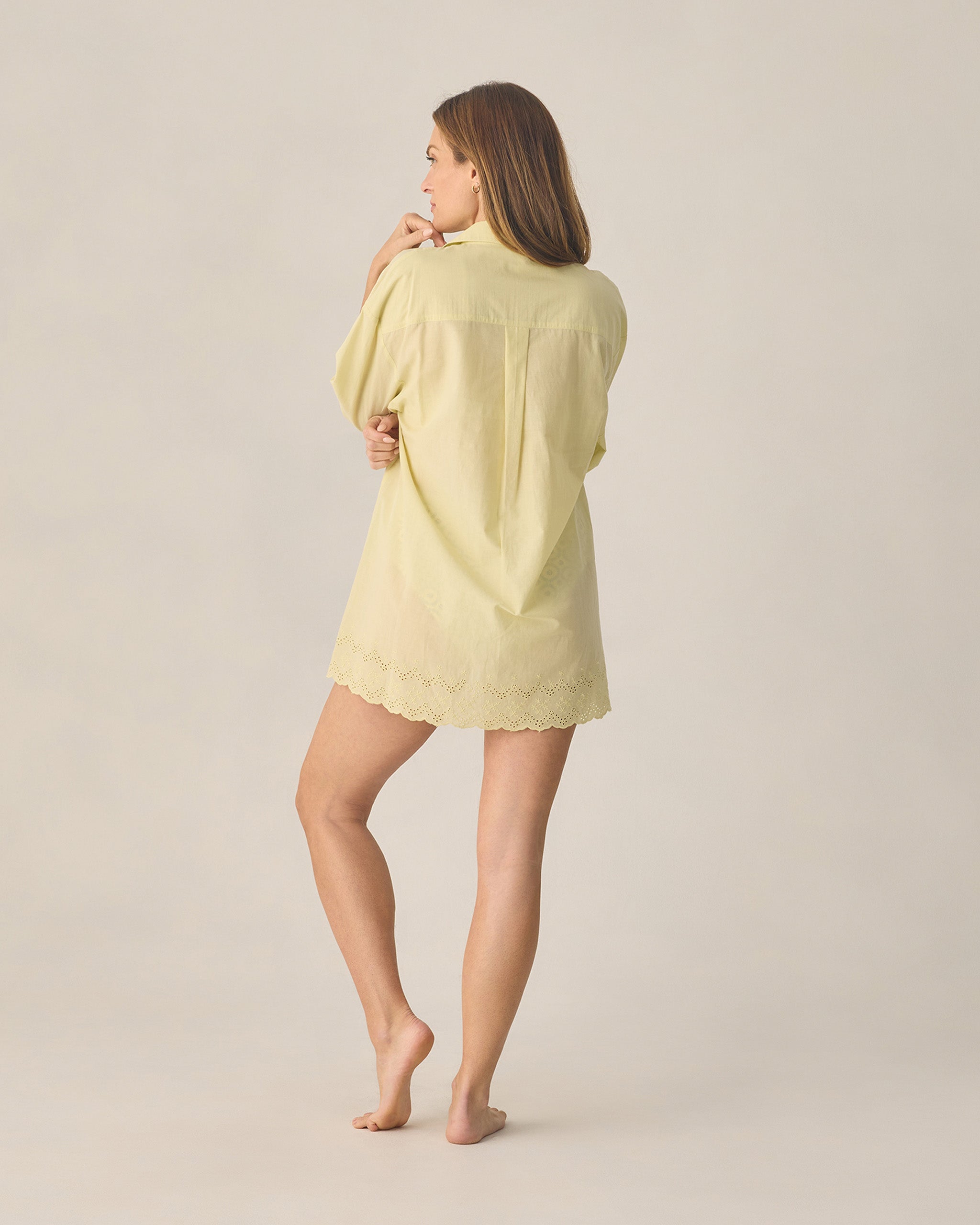 Women's Del Mar Shirt Citron - Rylee + Cru | Kids Clothes | Trendy Baby Clothes | Modern Infant Outfits |