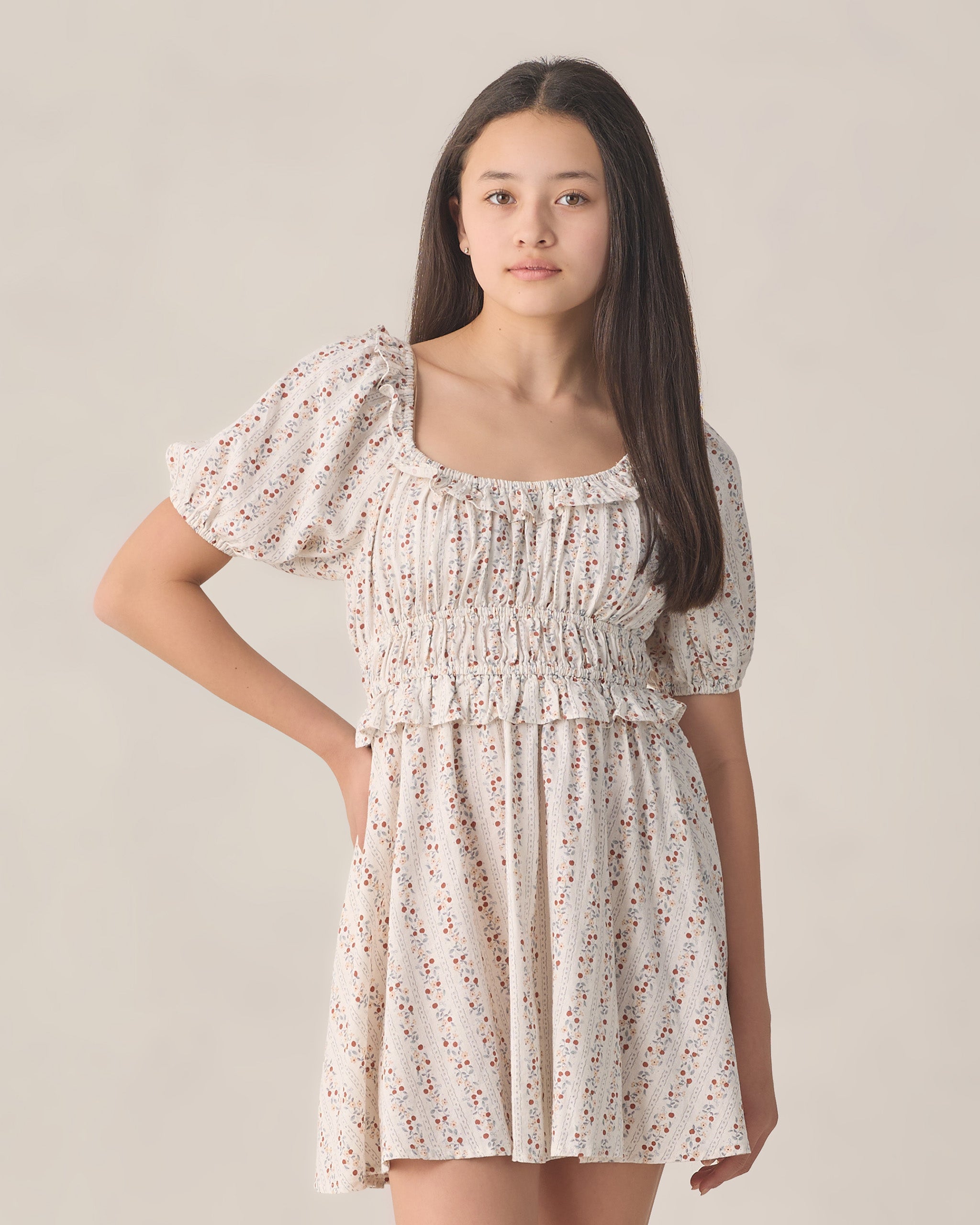 Teen Shayla Dress Summer Fruit - Rylee + Cru | Kids Clothes | Trendy Baby Clothes | Modern Infant Outfits |