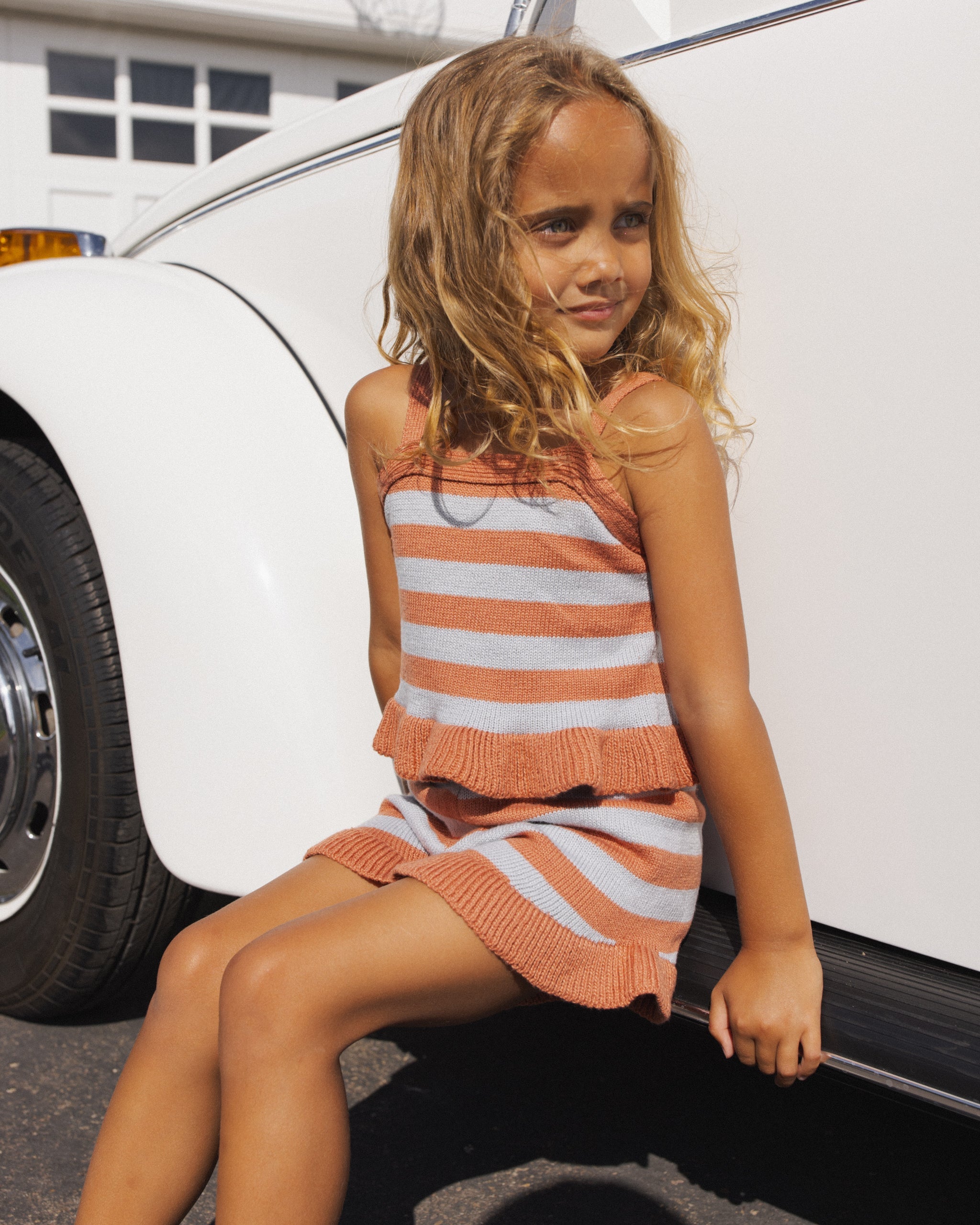 Naomi Set Americana Stripe - Rylee + Cru | Kids Clothes | Trendy Baby Clothes | Modern Infant Outfits |