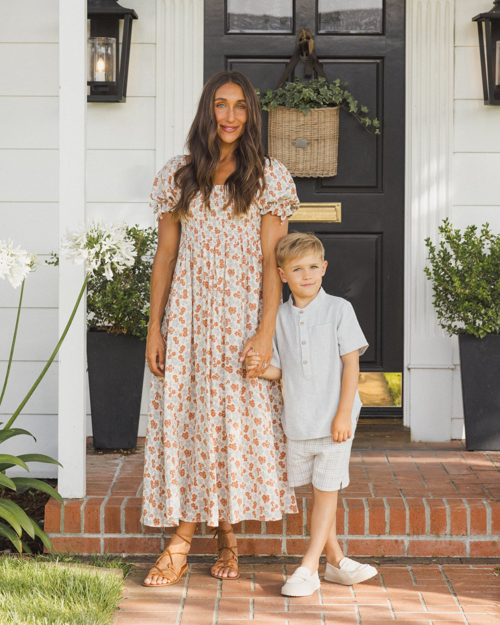 Women's Dallas Dress Americana Floral - Rylee + Cru | Kids Clothes | Trendy Baby Clothes | Modern Infant Outfits |