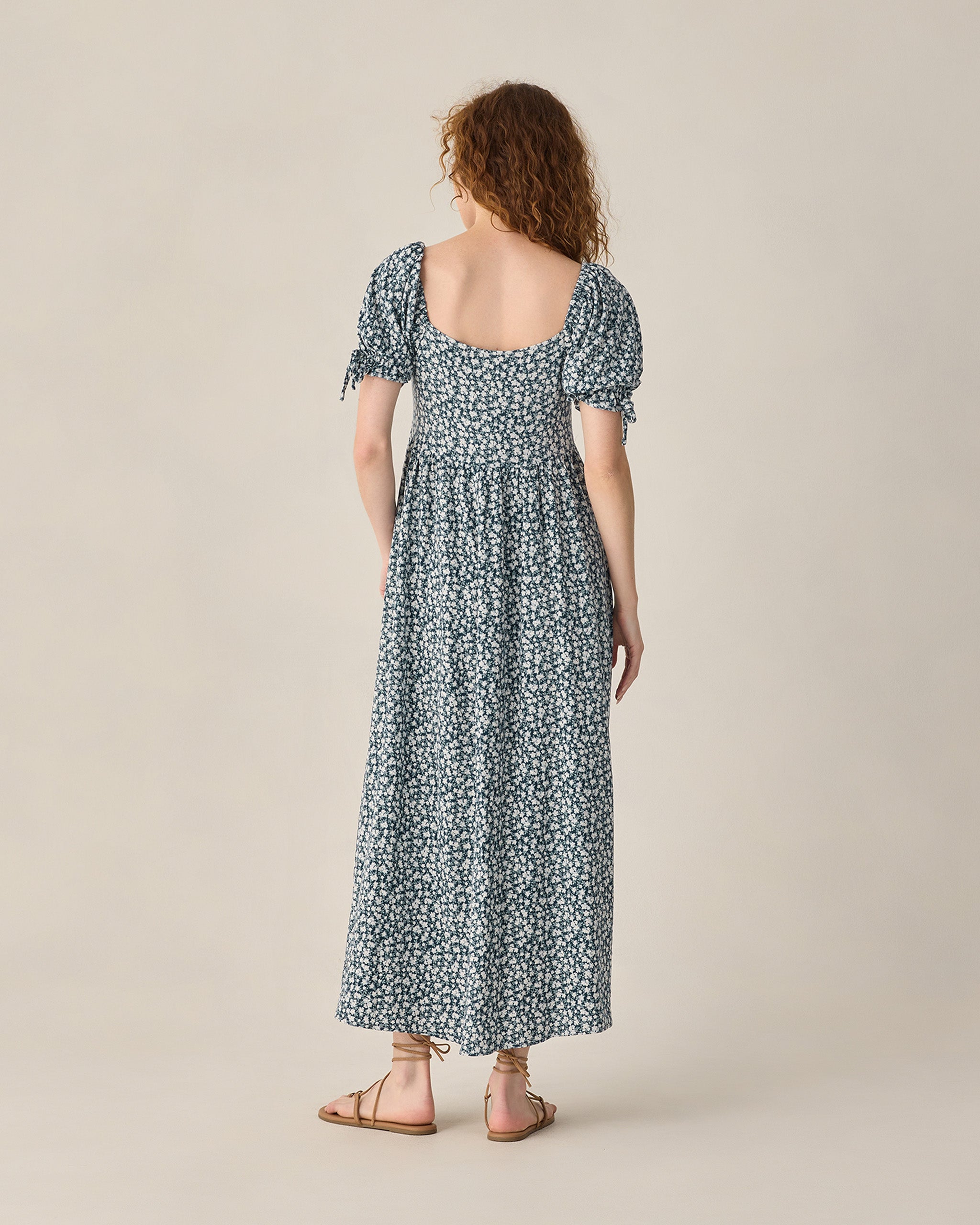 Women's Dallas Dress Navy Floral - Rylee + Cru | Kids Clothes | Trendy Baby Clothes | Modern Infant Outfits |