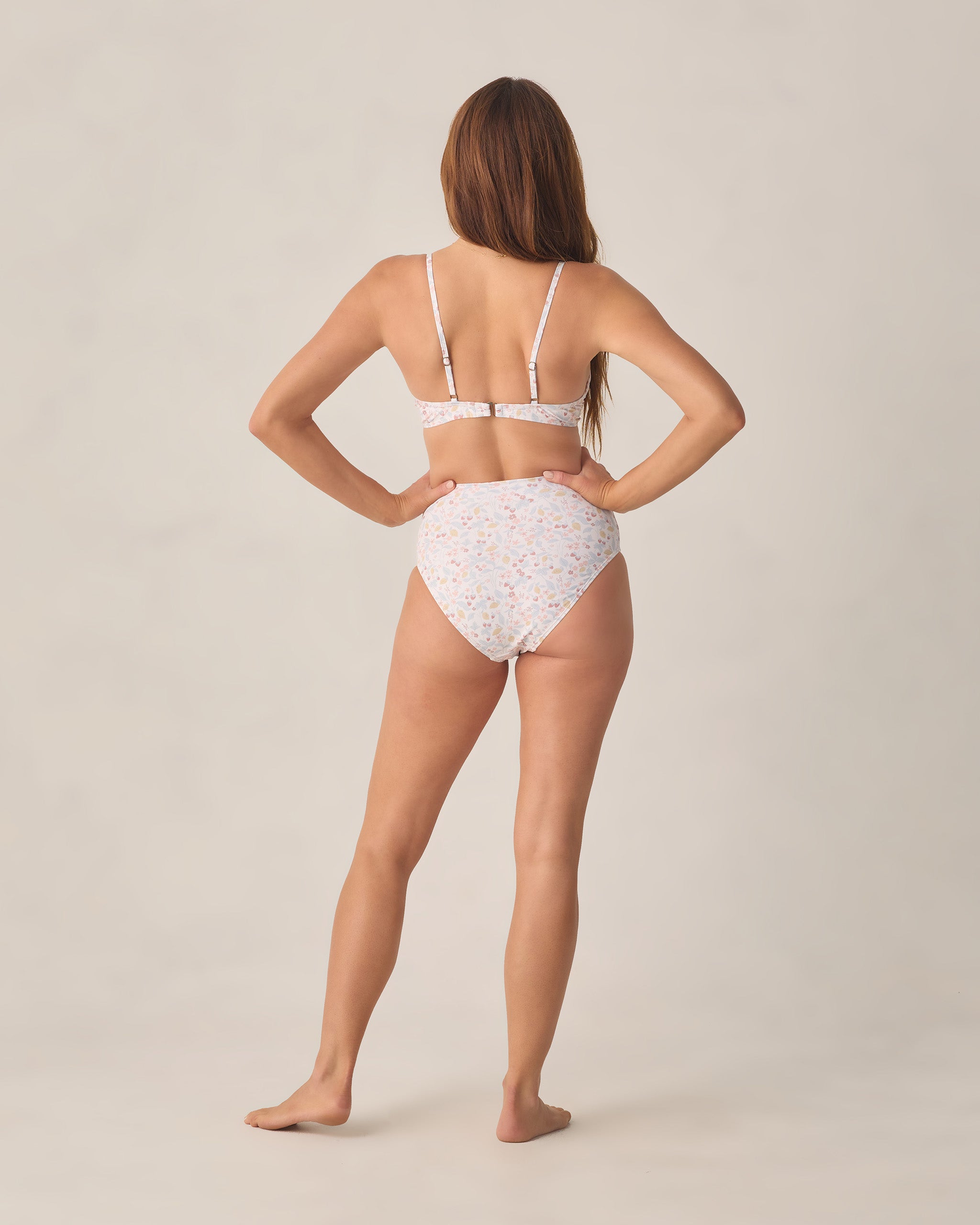 Women's Banded High Cut Bikini Bottom Summer Garden - Rylee + Cru | Kids Clothes | Trendy Baby Clothes | Modern Infant Outfits |