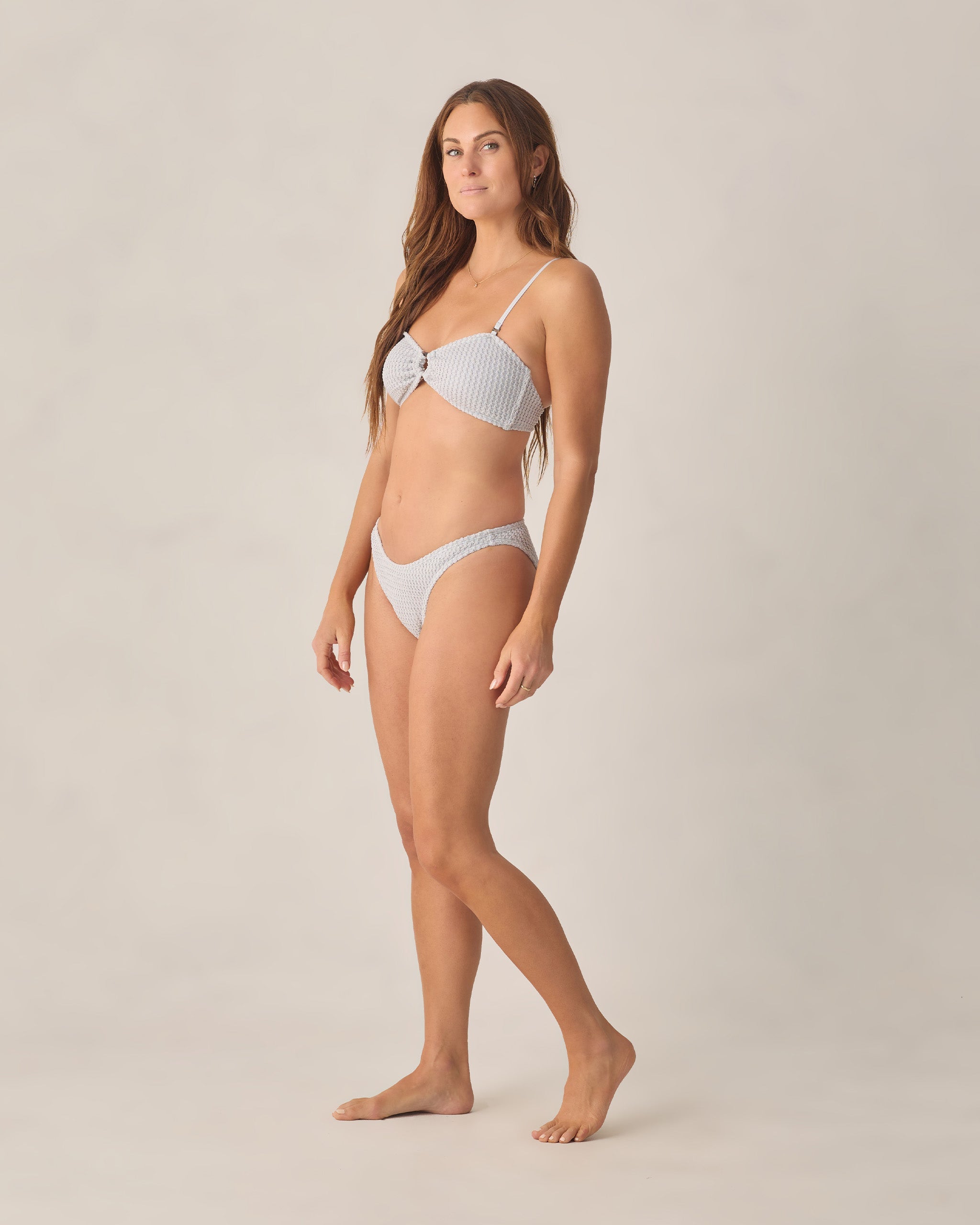 Women's Scoop Bikini Bottom Dusty Blue - Rylee + Cru | Kids Clothes | Trendy Baby Clothes | Modern Infant Outfits |
