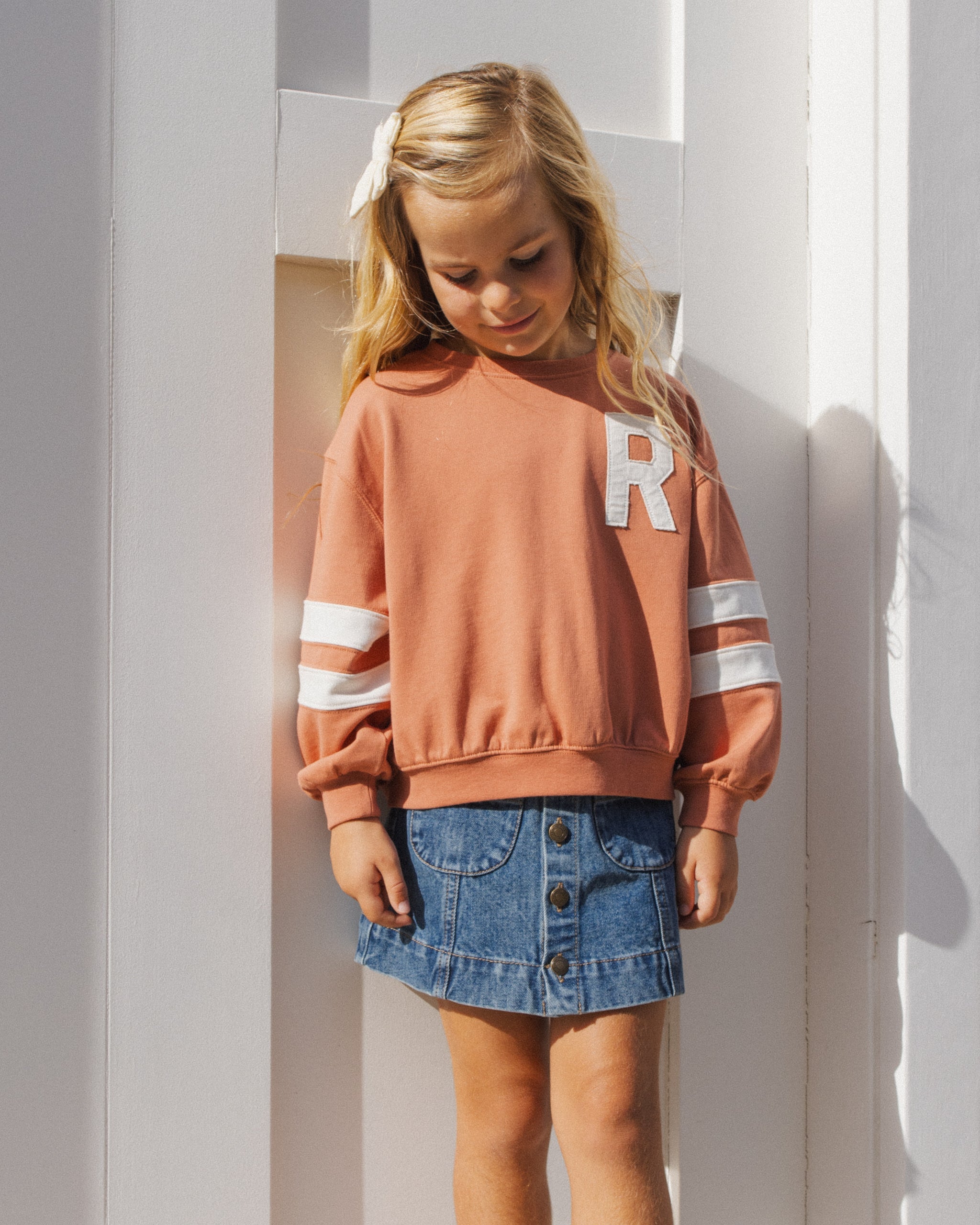 Denver Mini Skirt Navy - Rylee + Cru | Kids Clothes | Trendy Baby Clothes | Modern Infant Outfits |