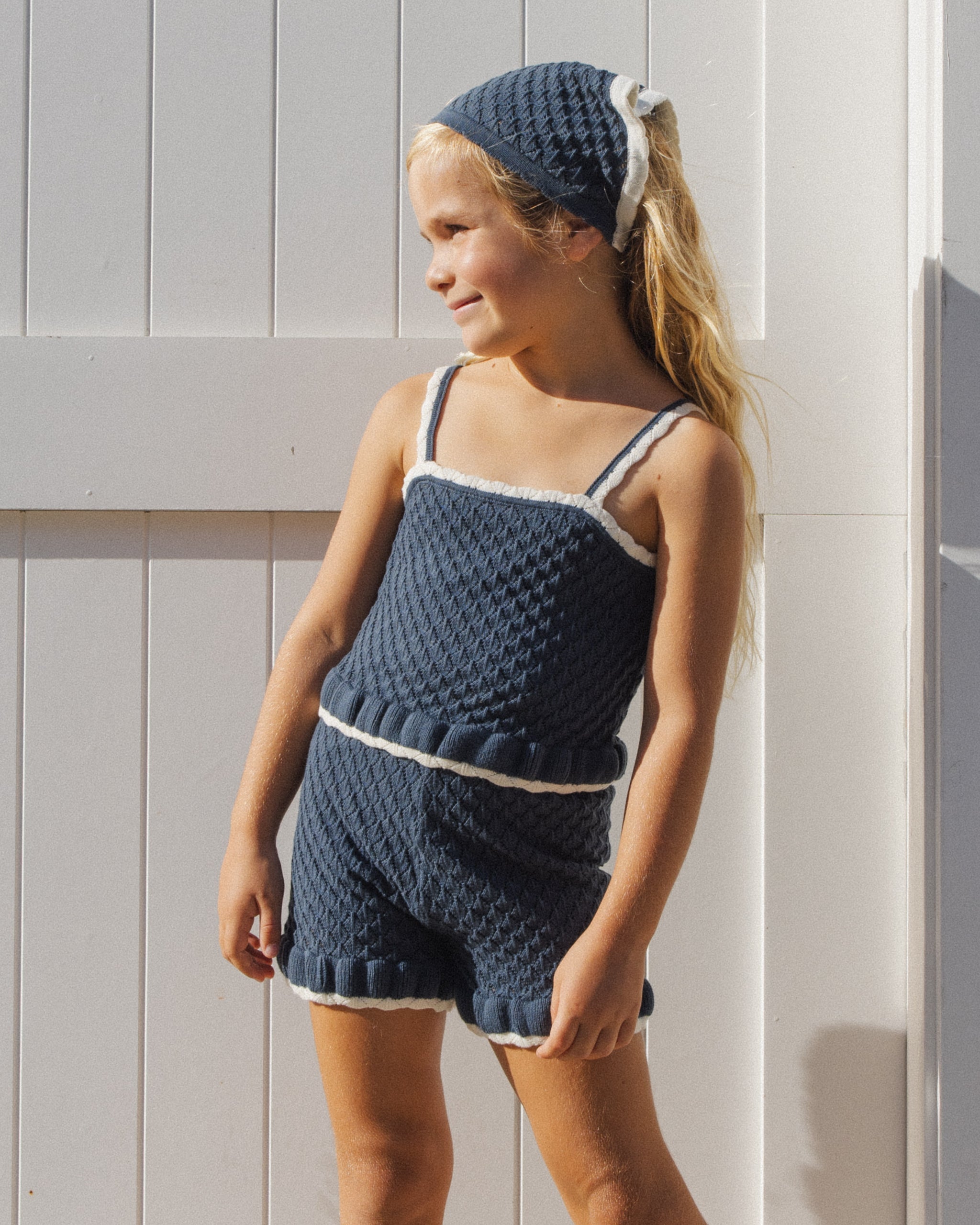 Naomi Set Navy - Rylee + Cru | Kids Clothes | Trendy Baby Clothes | Modern Infant Outfits |