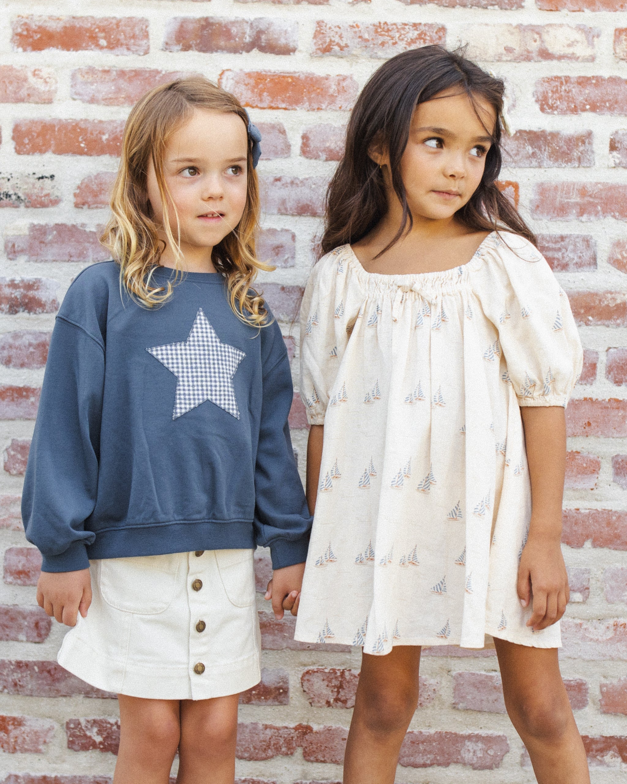 Pier Sweatshirt Navy - Rylee + Cru | Kids Clothes | Trendy Baby Clothes | Modern Infant Outfits |