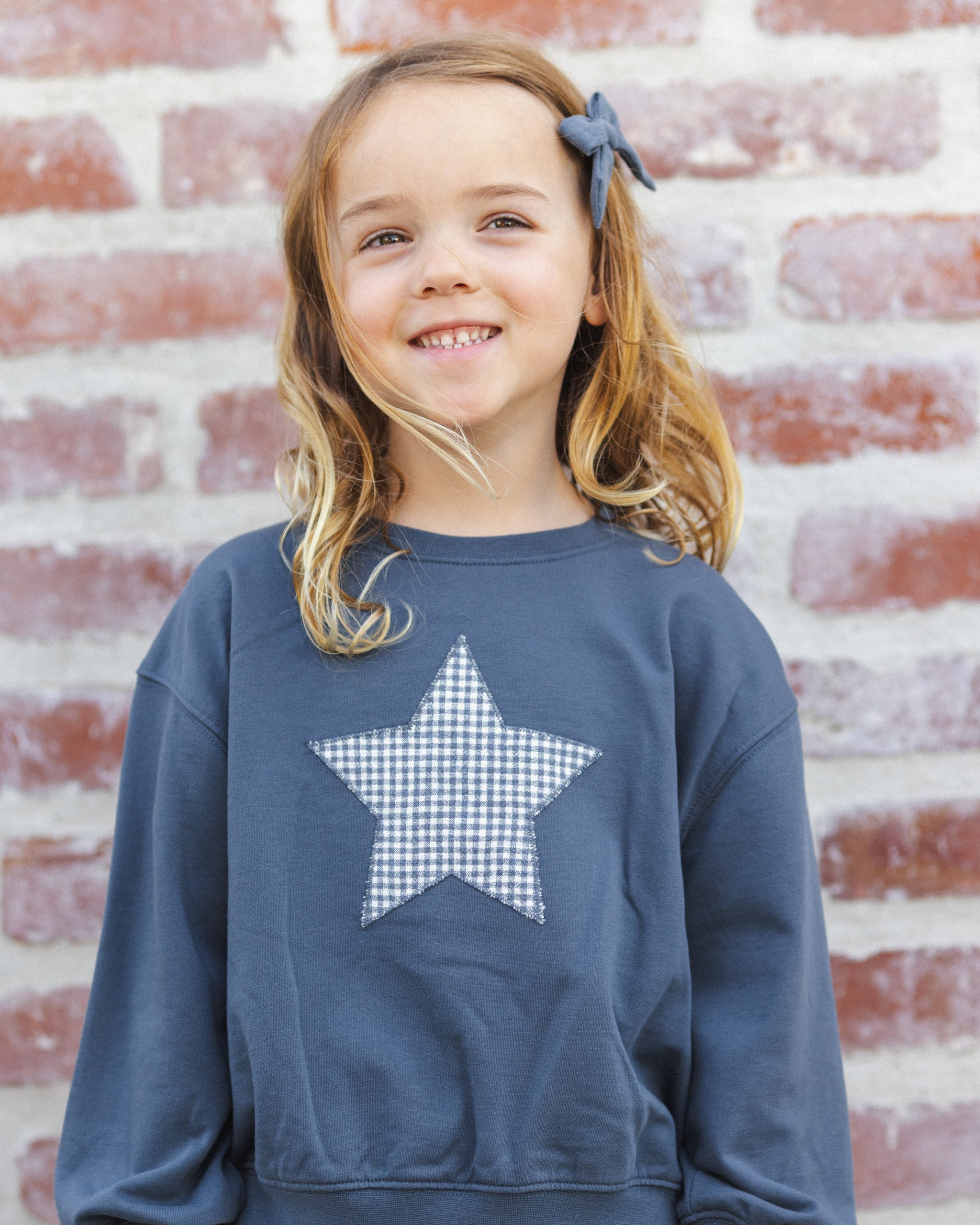 Pier Sweatshirt Navy - Rylee + Cru | Kids Clothes | Trendy Baby Clothes | Modern Infant Outfits |