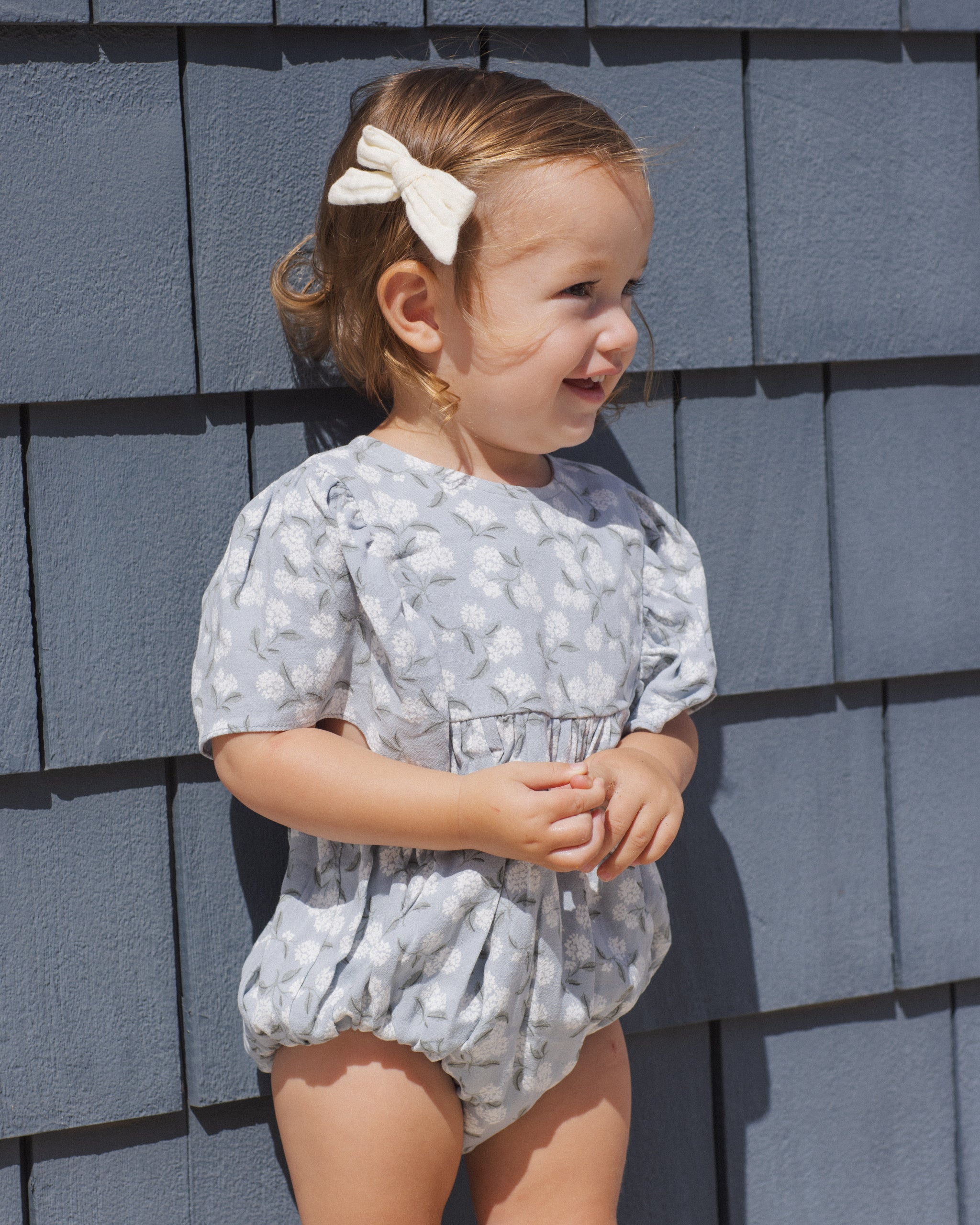Kalea Romper Hydrangea - Rylee + Cru | Kids Clothes | Trendy Baby Clothes | Modern Infant Outfits |