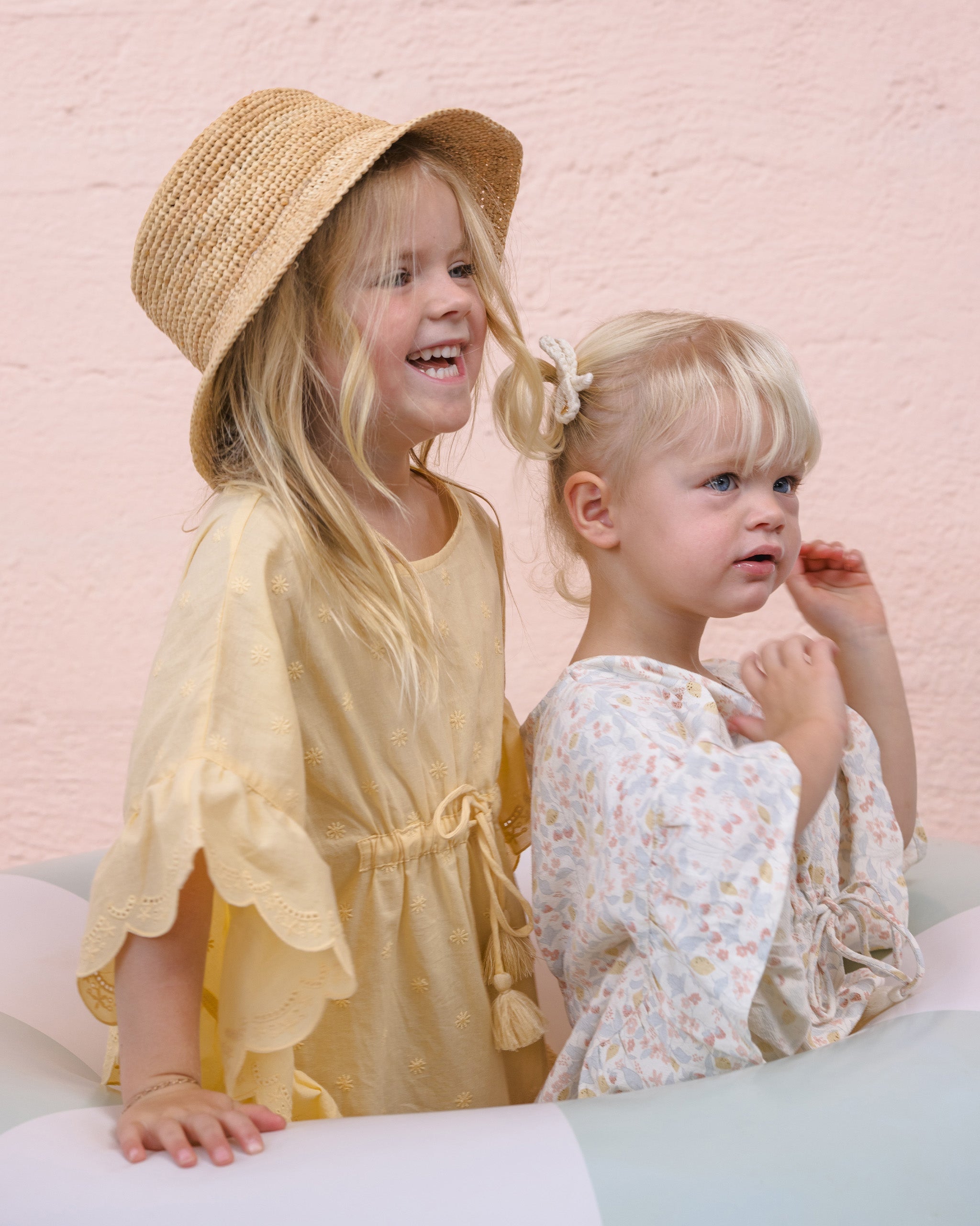 Kaftan Cover Up Summer Garden - Rylee + Cru | Kids Clothes | Trendy Baby Clothes | Modern Infant Outfits |