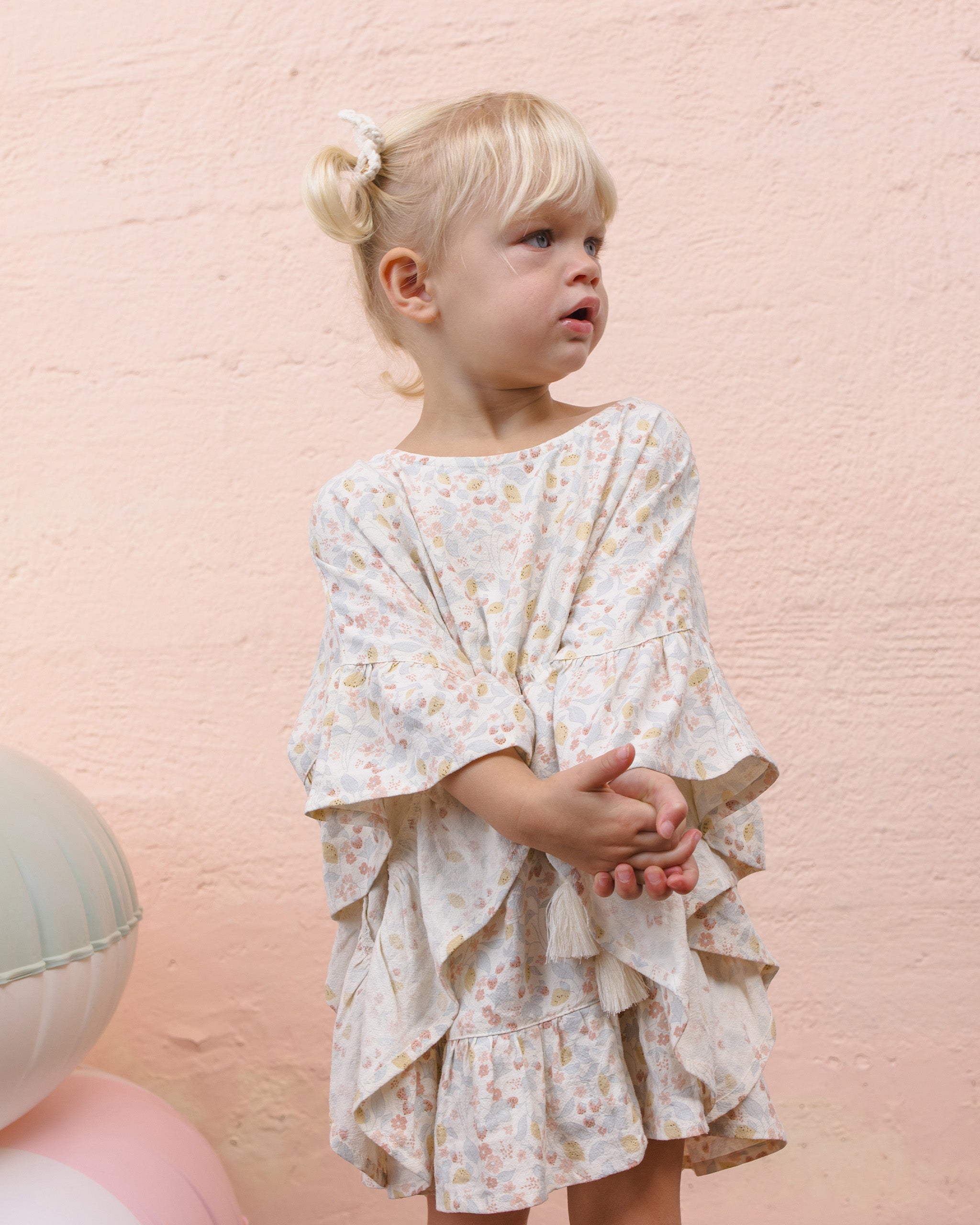 Kaftan Cover Up Summer Garden - Rylee + Cru | Kids Clothes | Trendy Baby Clothes | Modern Infant Outfits |