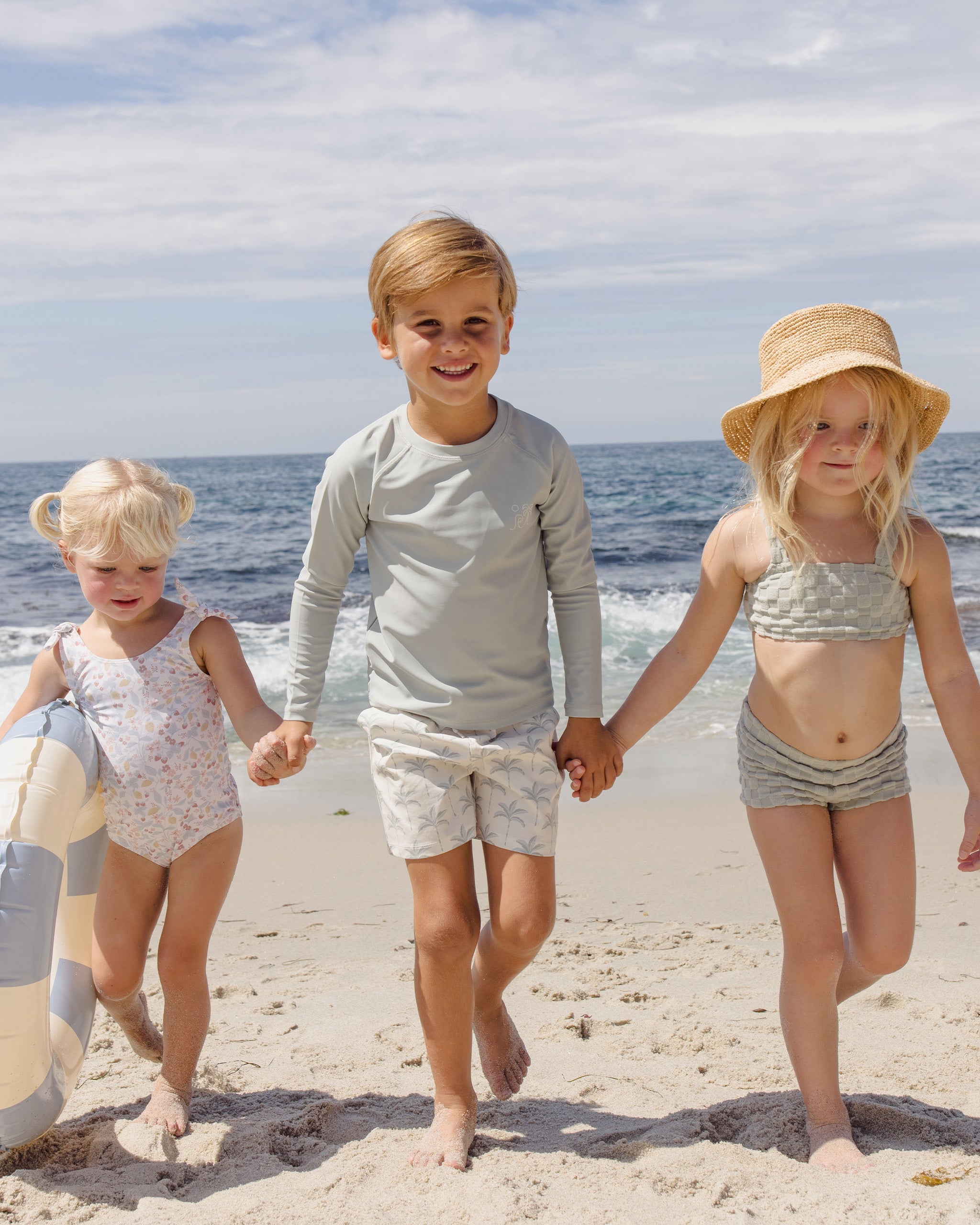 Boardshort Palm Trees - Rylee + Cru | Kids Clothes | Trendy Baby Clothes | Modern Infant Outfits |