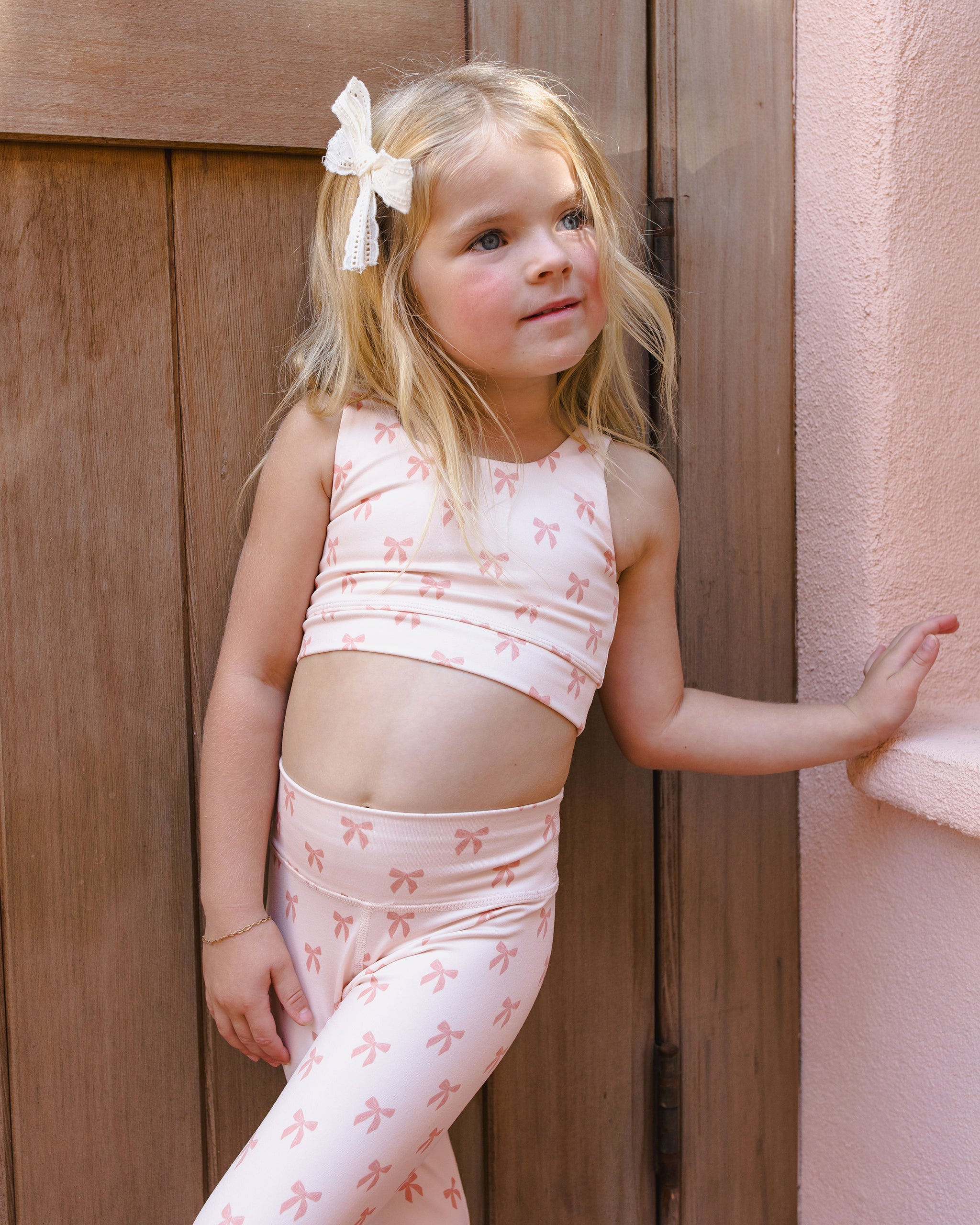 Basic Legging Bows - Rylee + Cru | Kids Clothes | Trendy Baby Clothes | Modern Infant Outfits |