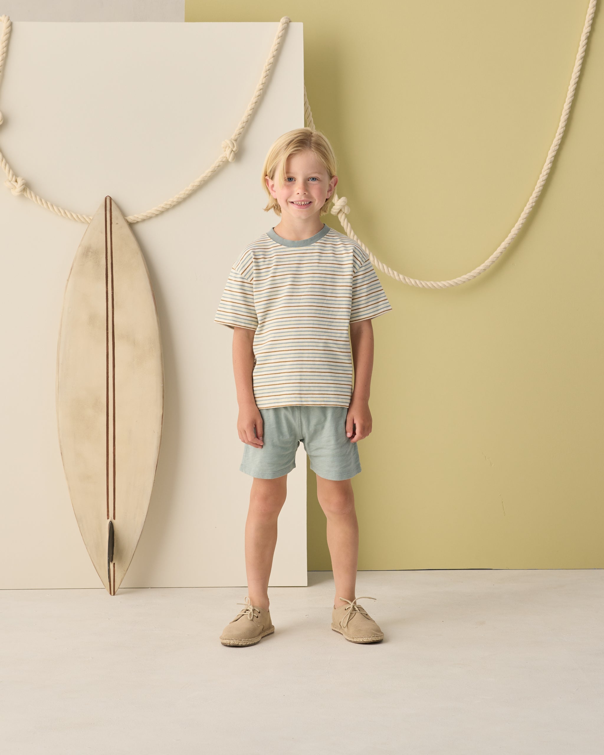Relaxed Tee Vintage Stripe - Rylee + Cru | Kids Clothes | Trendy Baby Clothes | Modern Infant Outfits |