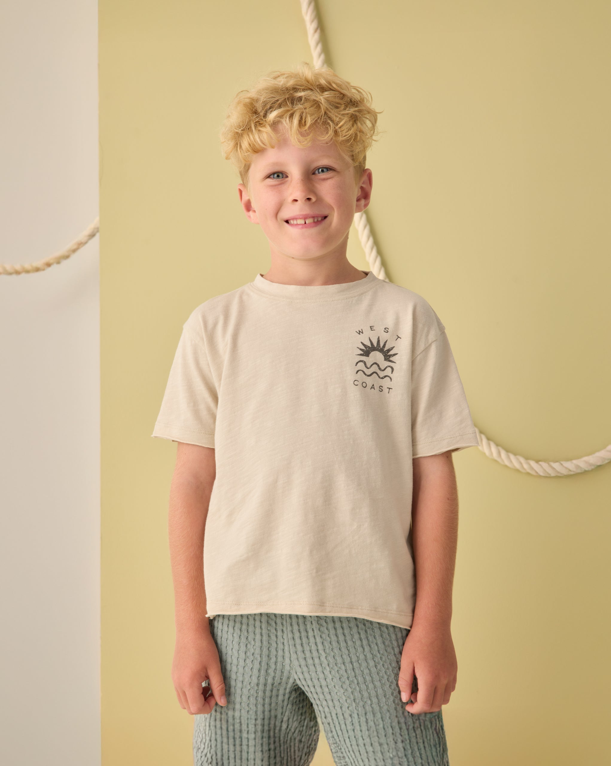 Relaxed Short Sea Green - Rylee + Cru | Kids Clothes | Trendy Baby Clothes | Modern Infant Outfits |