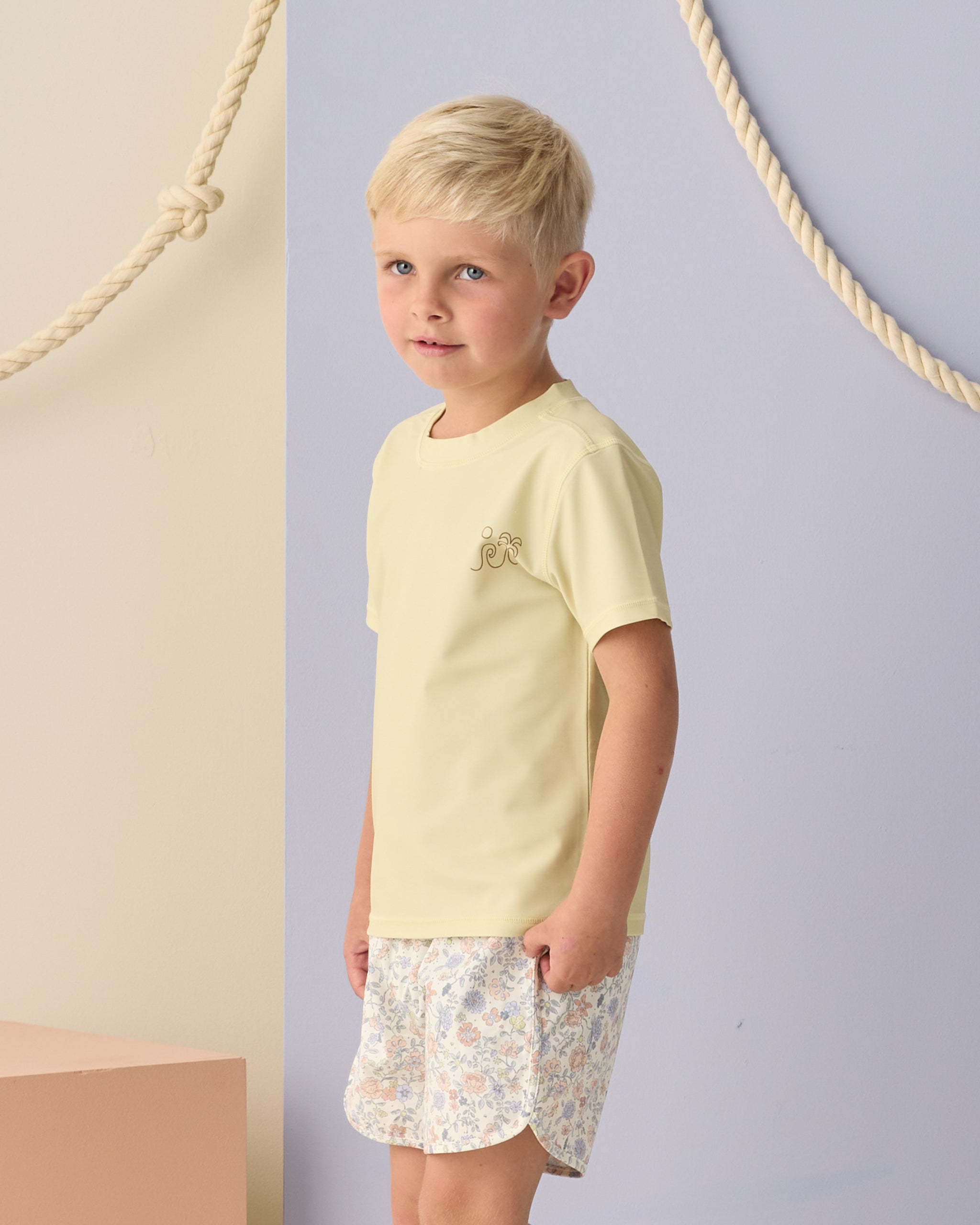 Swim Trunk Bloom - Rylee + Cru | Kids Clothes | Trendy Baby Clothes | Modern Infant Outfits |