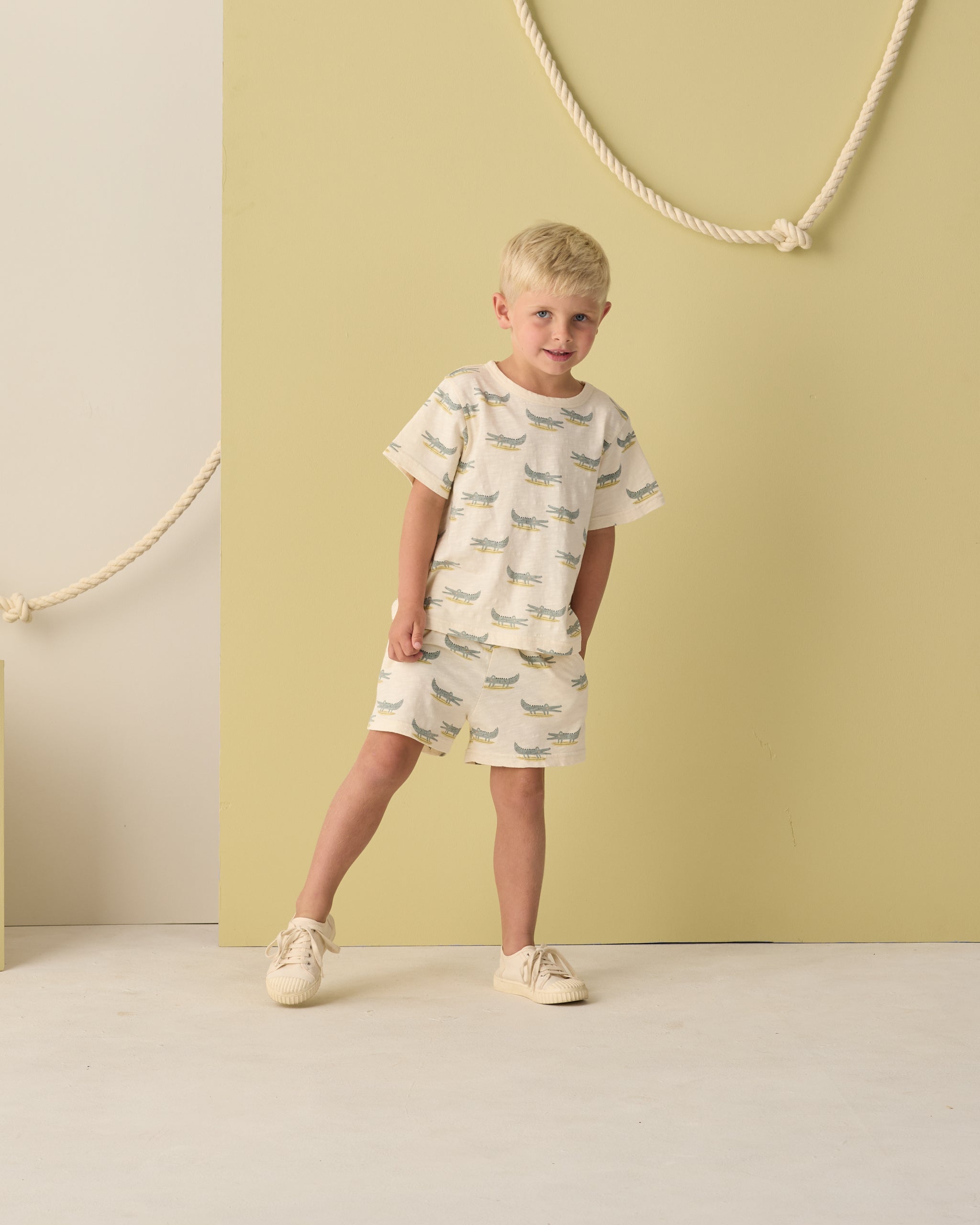 Play Set Alligators - Rylee + Cru | Kids Clothes | Trendy Baby Clothes | Modern Infant Outfits |