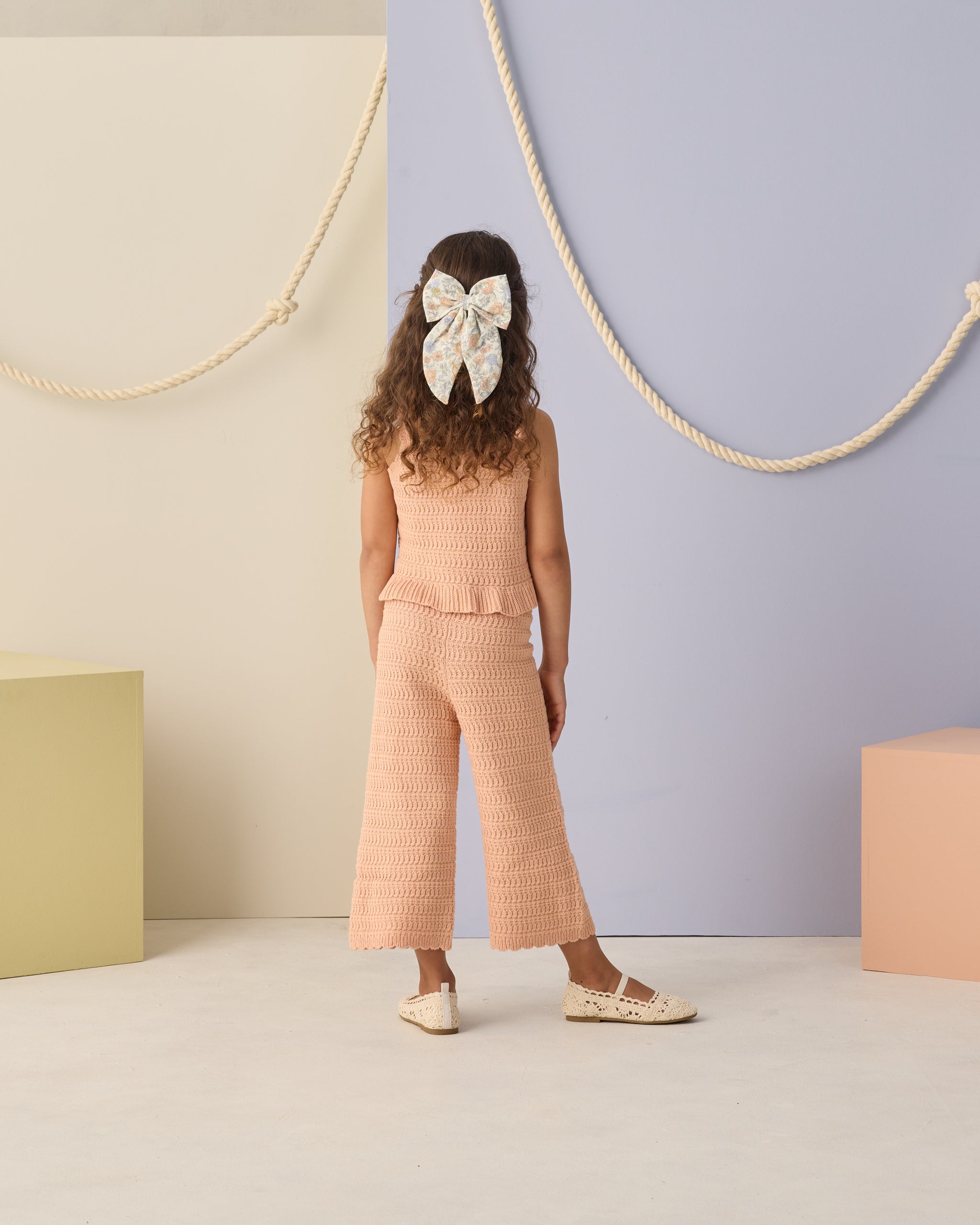 Oversized Bow Bloom - Rylee + Cru | Kids Clothes | Trendy Baby Clothes | Modern Infant Outfits |