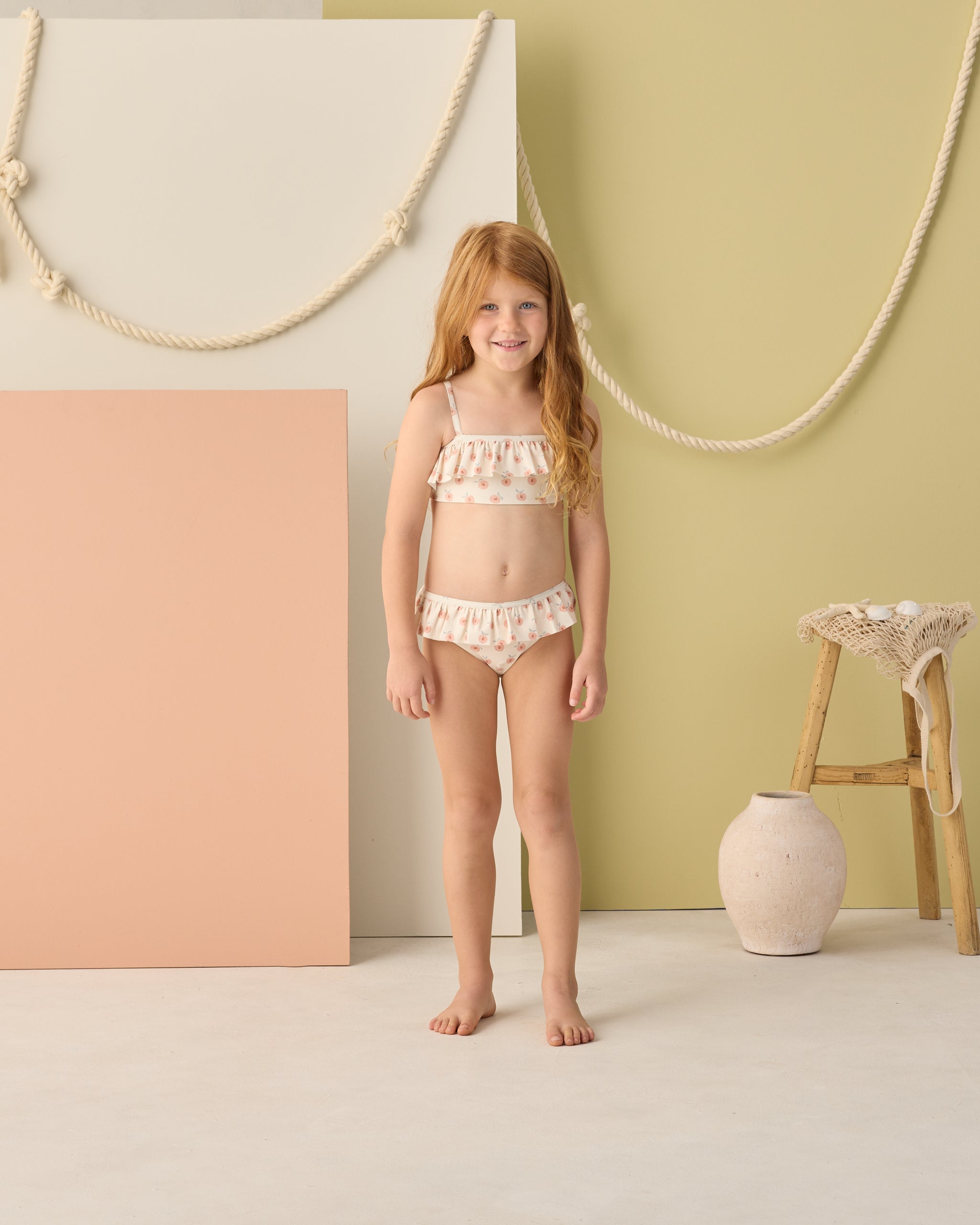Parker Bikini Peaches - Rylee + Cru | Kids Clothes | Trendy Baby Clothes | Modern Infant Outfits |