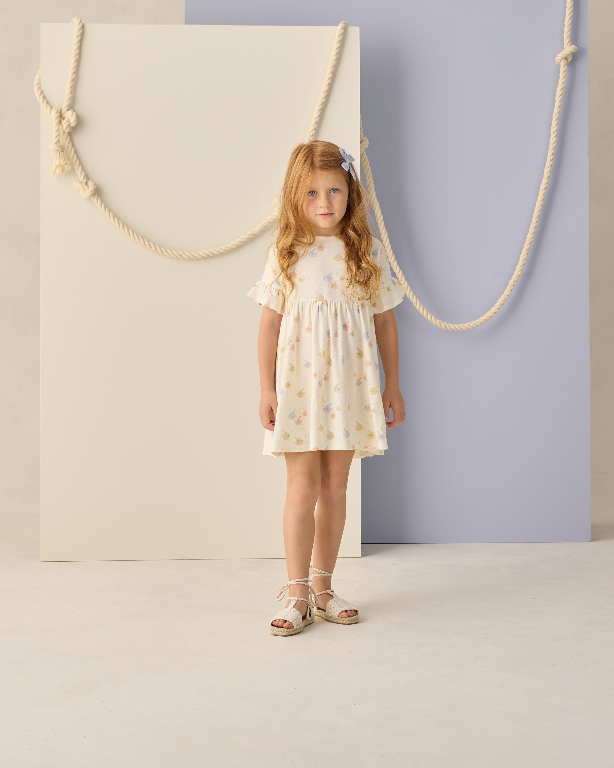 Babydoll Dress Angel Fish - Rylee + Cru | Kids Clothes | Trendy Baby Clothes | Modern Infant Outfits |