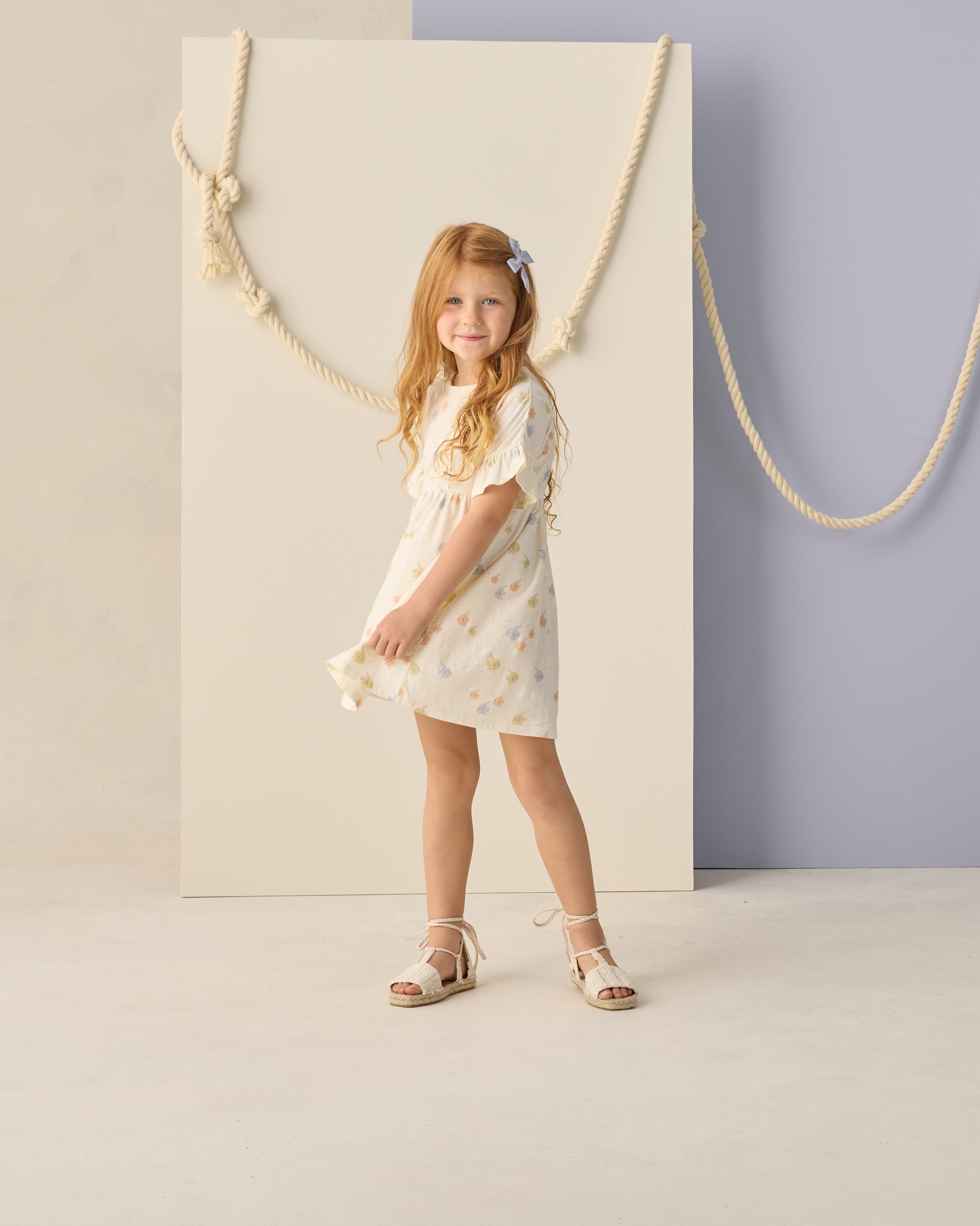 Babydoll Dress Angel Fish - Rylee + Cru | Kids Clothes | Trendy Baby Clothes | Modern Infant Outfits |