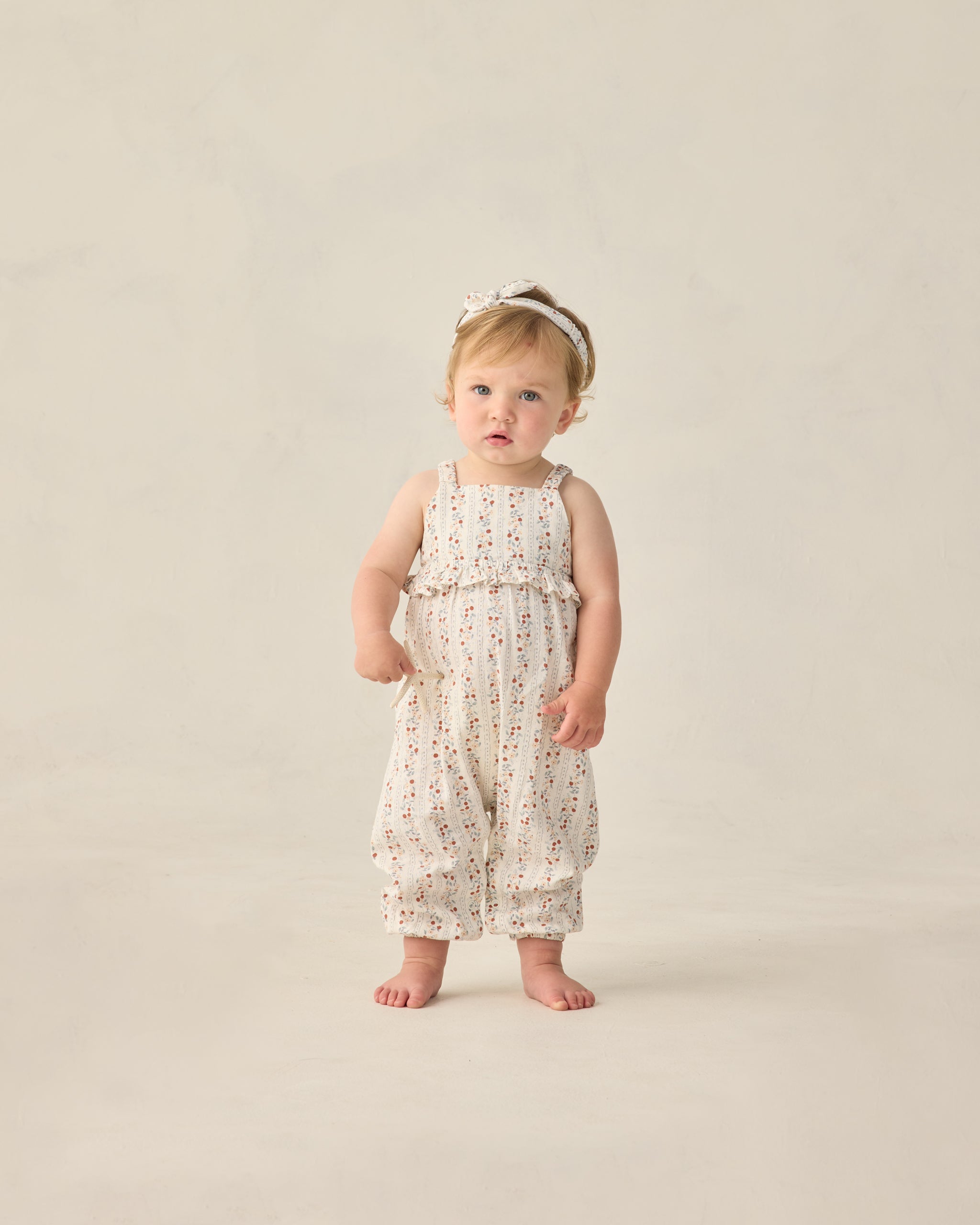 Kinsley Jumpsuit Summer Fruit - Rylee + Cru | Kids Clothes | Trendy Baby Clothes | Modern Infant Outfits |