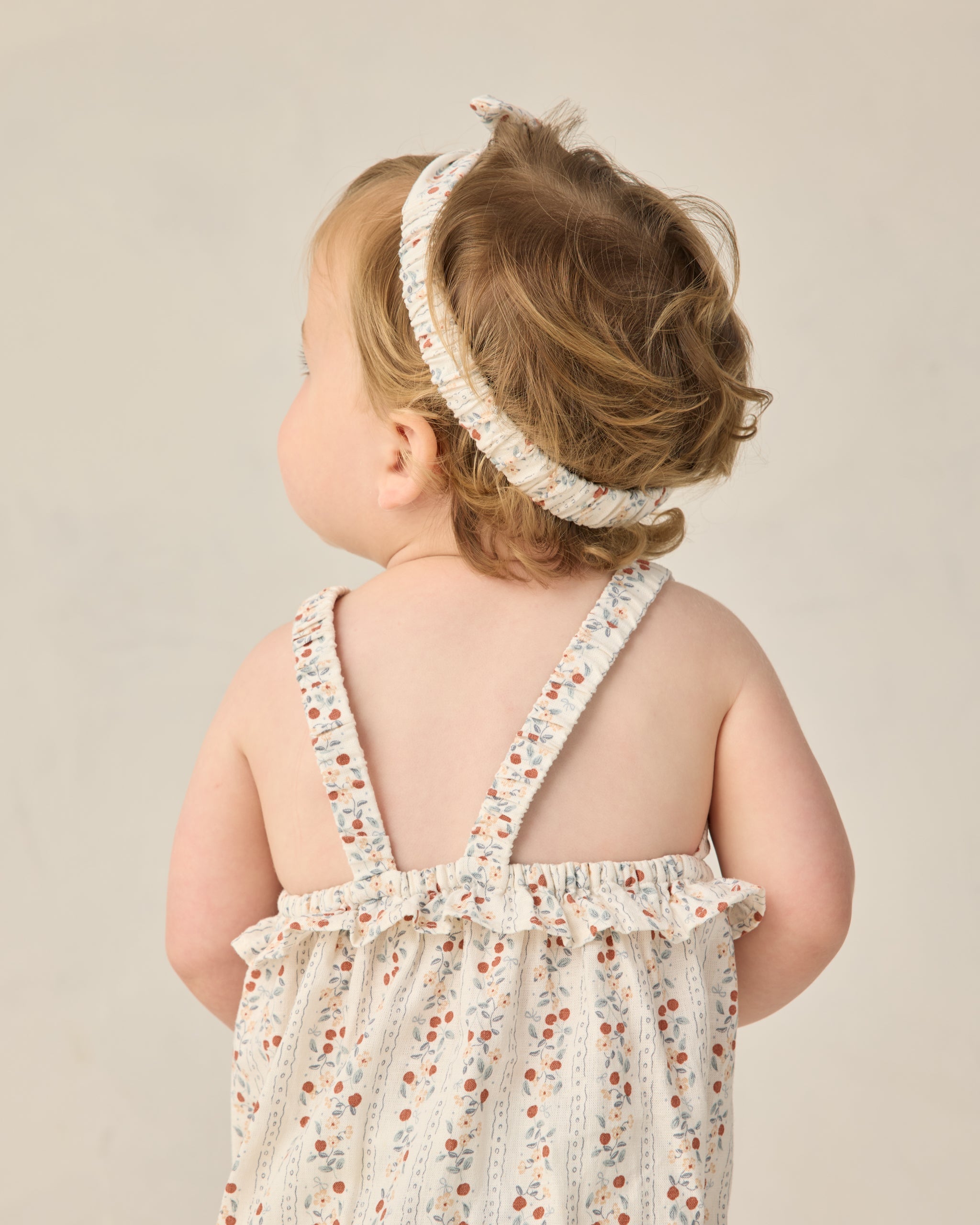 Kinsley Jumpsuit Summer Fruit - Rylee + Cru | Kids Clothes | Trendy Baby Clothes | Modern Infant Outfits |