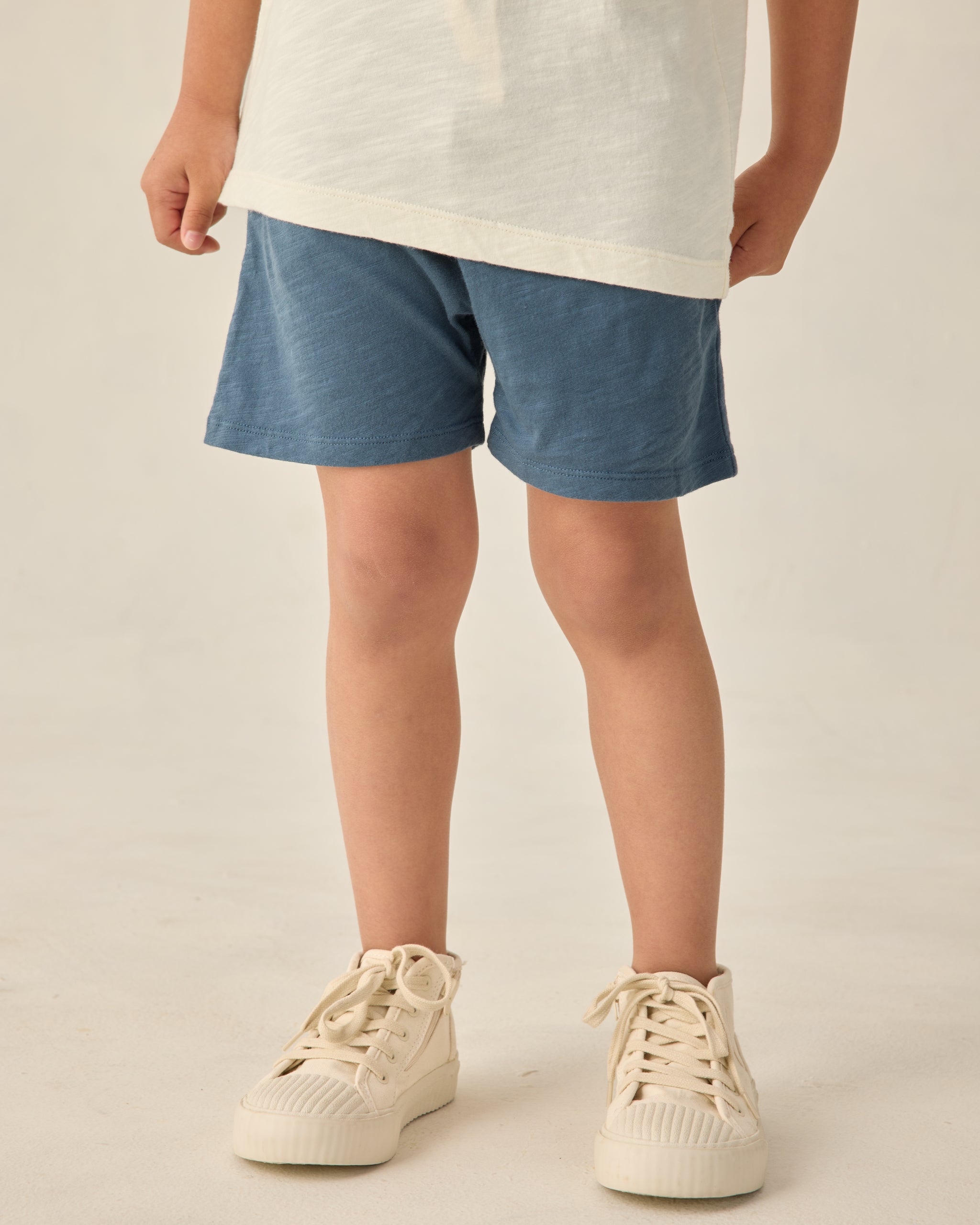 Sam Short Navy - Rylee + Cru | Kids Clothes | Trendy Baby Clothes | Modern Infant Outfits |