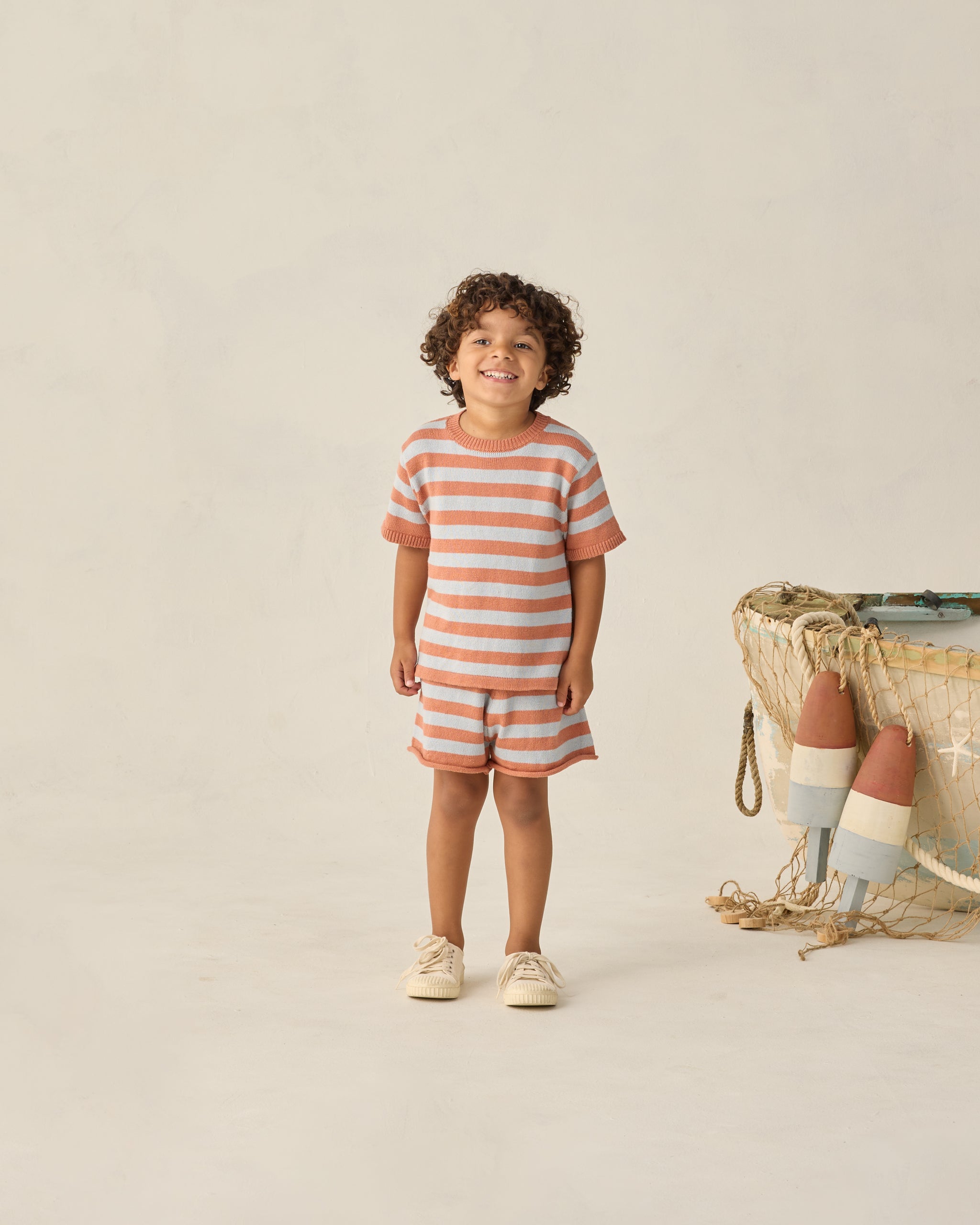 Liam Set Americana Stripe - Rylee + Cru | Kids Clothes | Trendy Baby Clothes | Modern Infant Outfits |