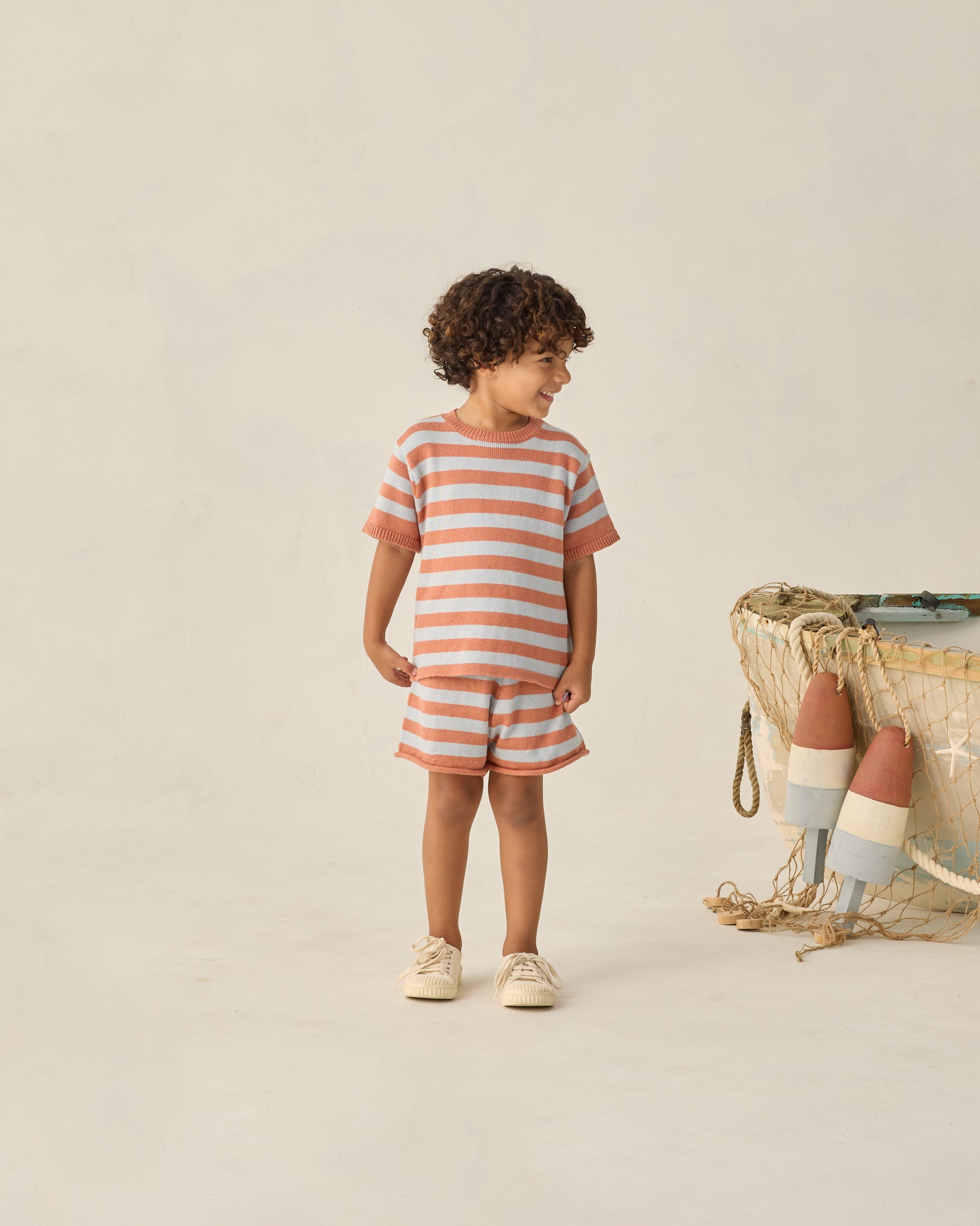 Liam Set Americana Stripe - Rylee + Cru | Kids Clothes | Trendy Baby Clothes | Modern Infant Outfits |