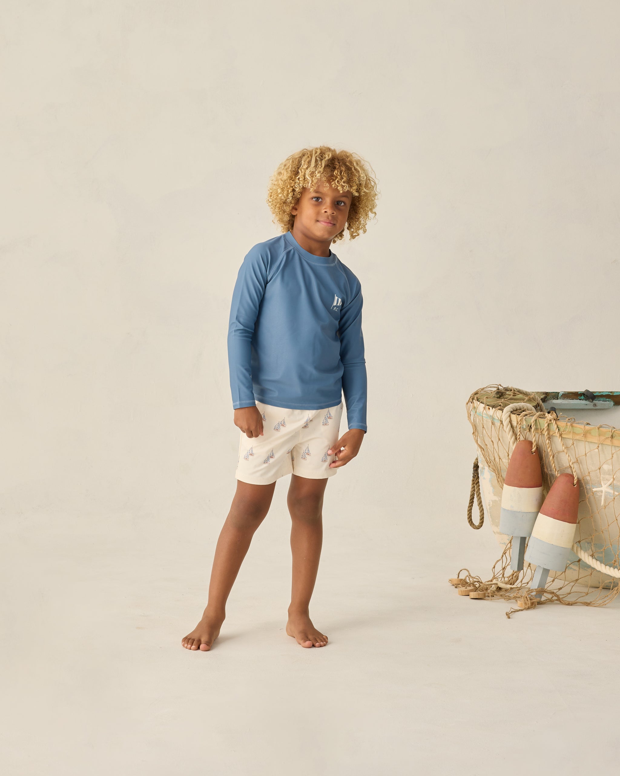 Boardshort Sail - Rylee + Cru | Kids Clothes | Trendy Baby Clothes | Modern Infant Outfits |