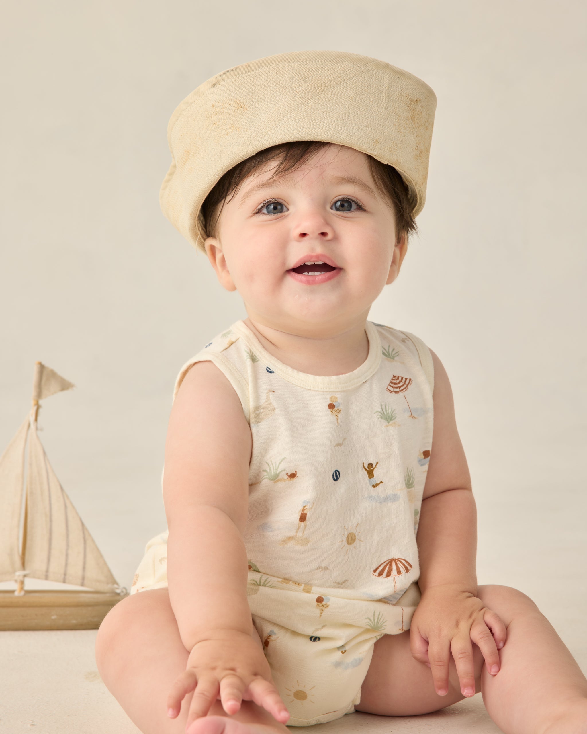 Bubble Onesie Beach Day - Rylee + Cru | Kids Clothes | Trendy Baby Clothes | Modern Infant Outfits |