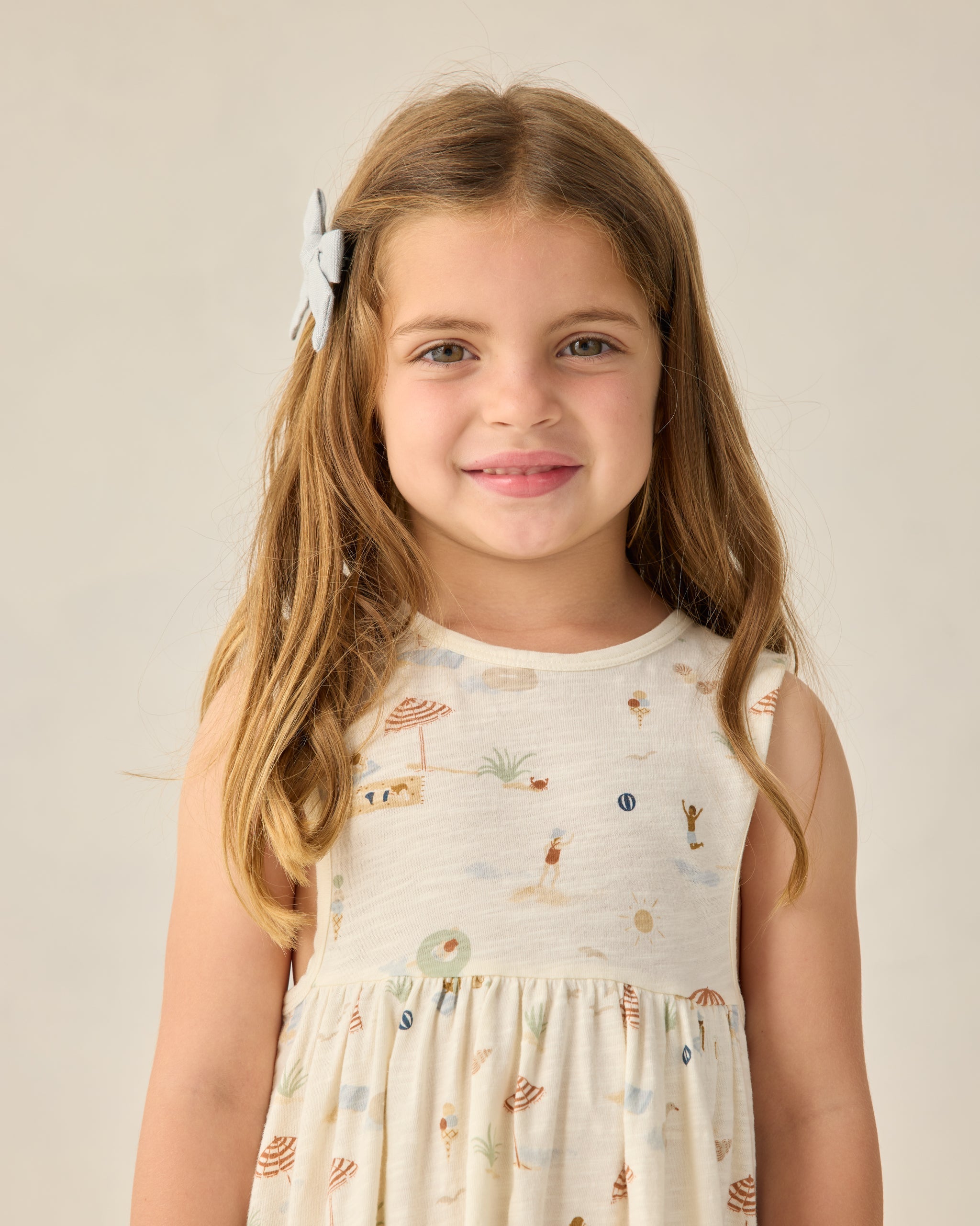 Bows, Set Of 2 Heathered Light Blue - Rylee + Cru | Kids Clothes | Trendy Baby Clothes | Modern Infant Outfits |