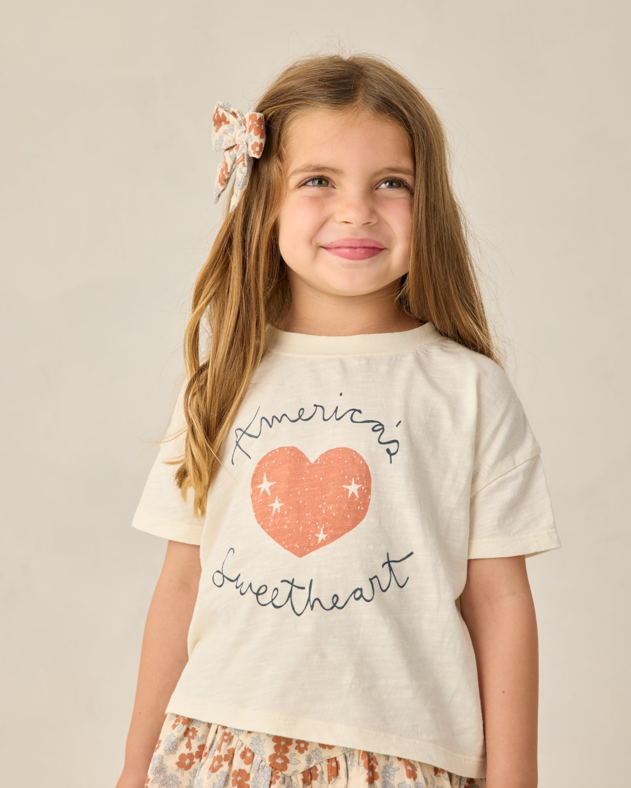 Bow Americana Floral - Rylee + Cru | Kids Clothes | Trendy Baby Clothes | Modern Infant Outfits |