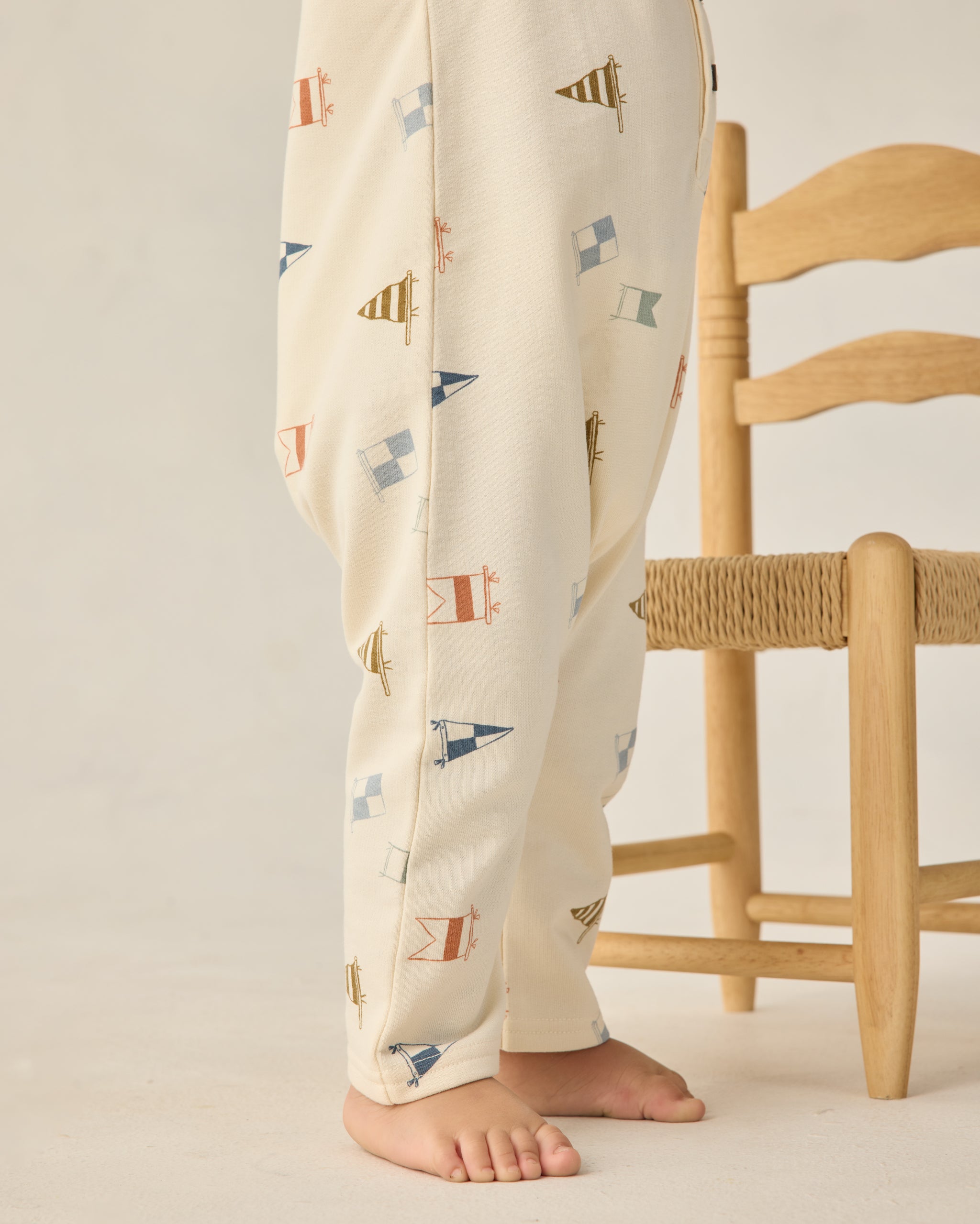 Terry Jumpsuit Flags - Rylee + Cru | Kids Clothes | Trendy Baby Clothes | Modern Infant Outfits |