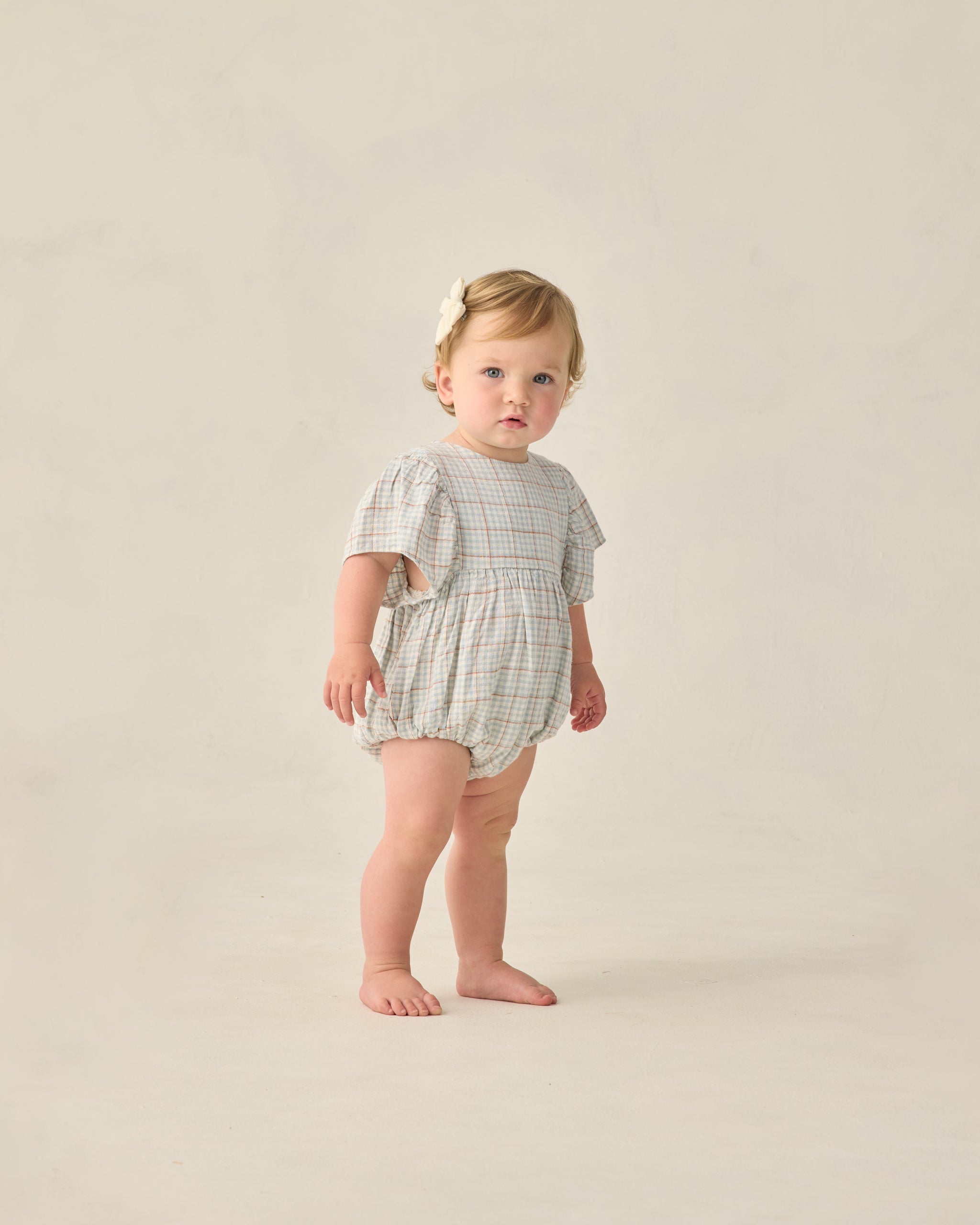 Kalea Romper Light Blue Plaid – Rylee + Cru Canada