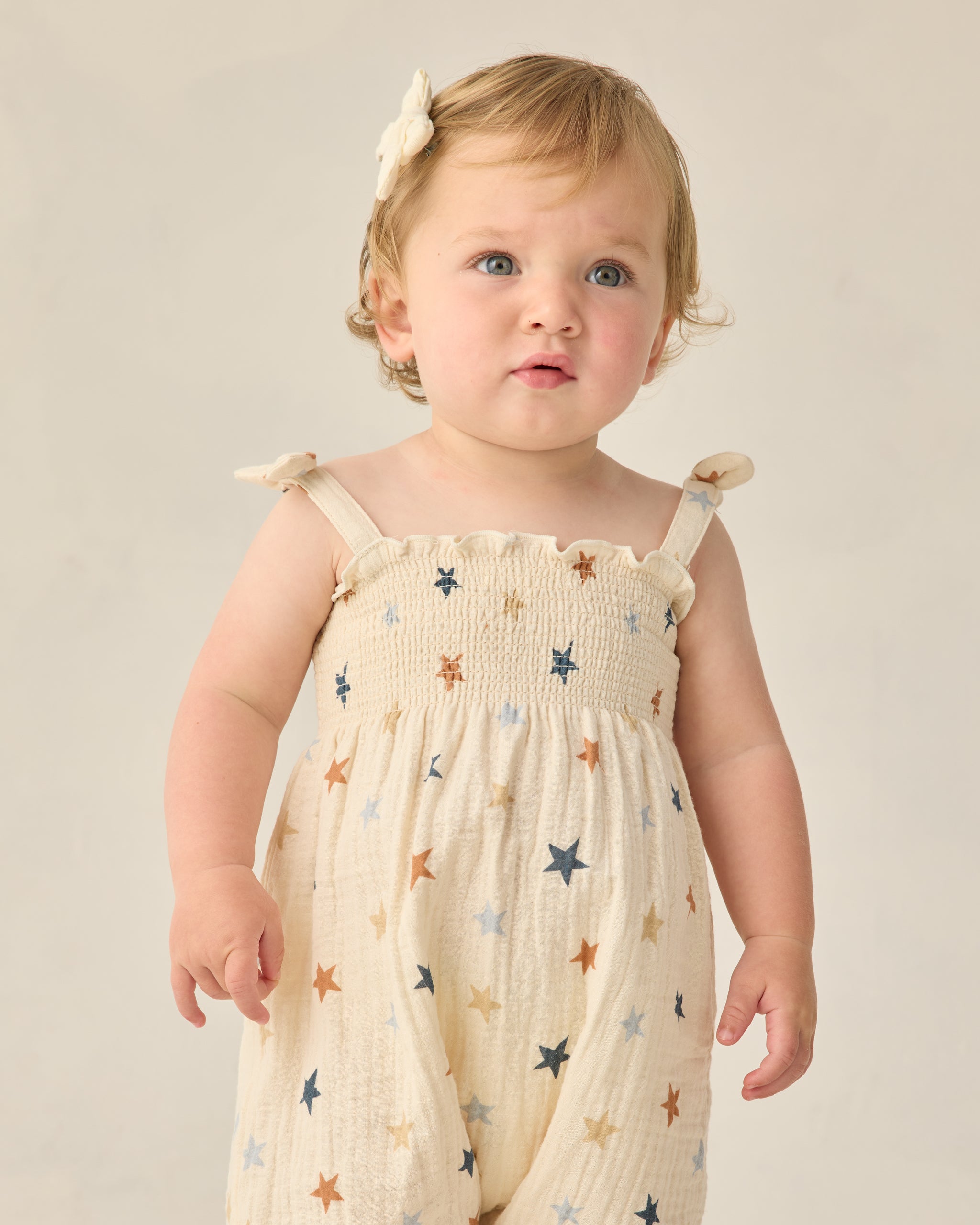 Sawyer Jumpsuit Stars - Rylee + Cru | Kids Clothes | Trendy Baby Clothes | Modern Infant Outfits |