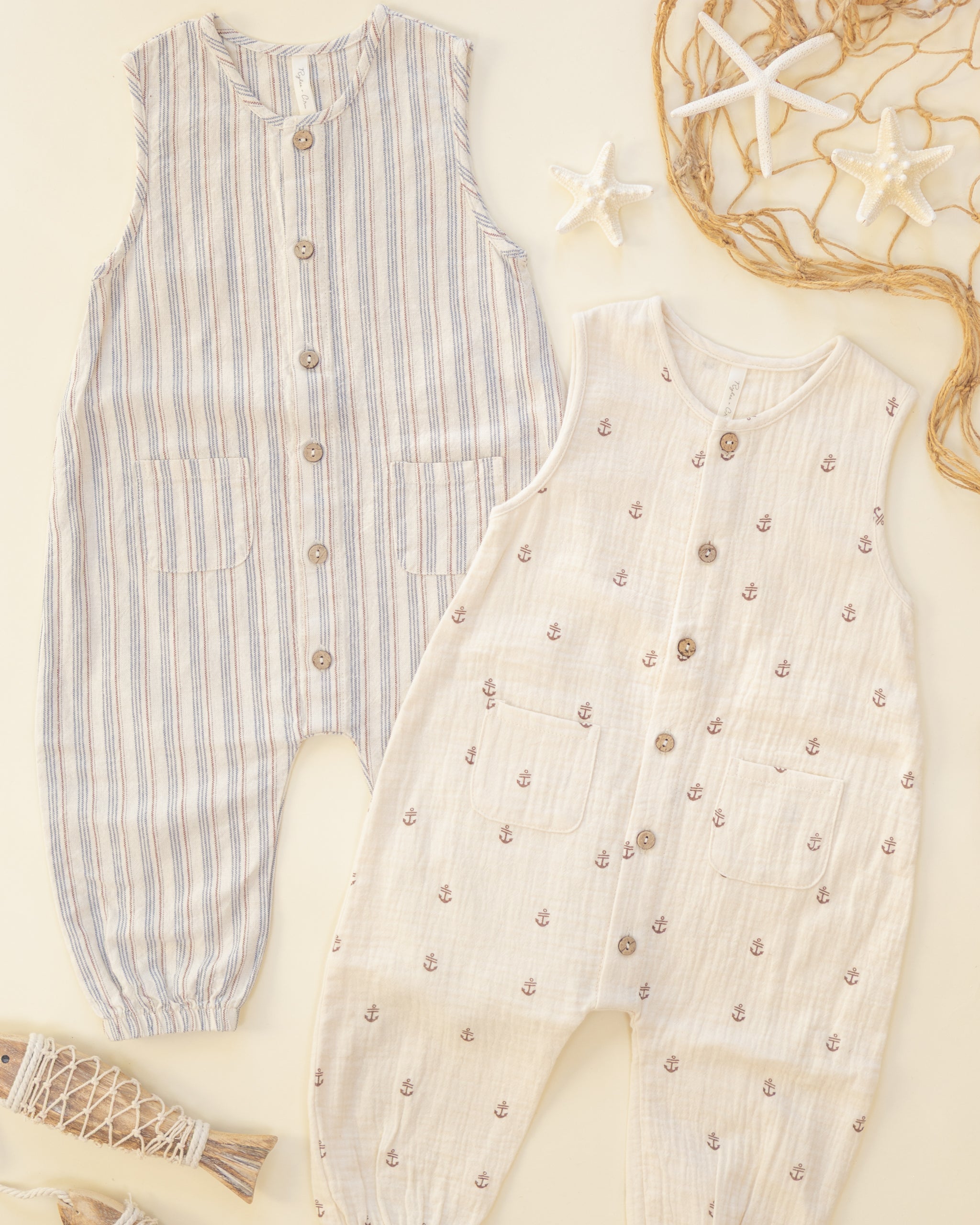 Woven Jumpsuit Anchors