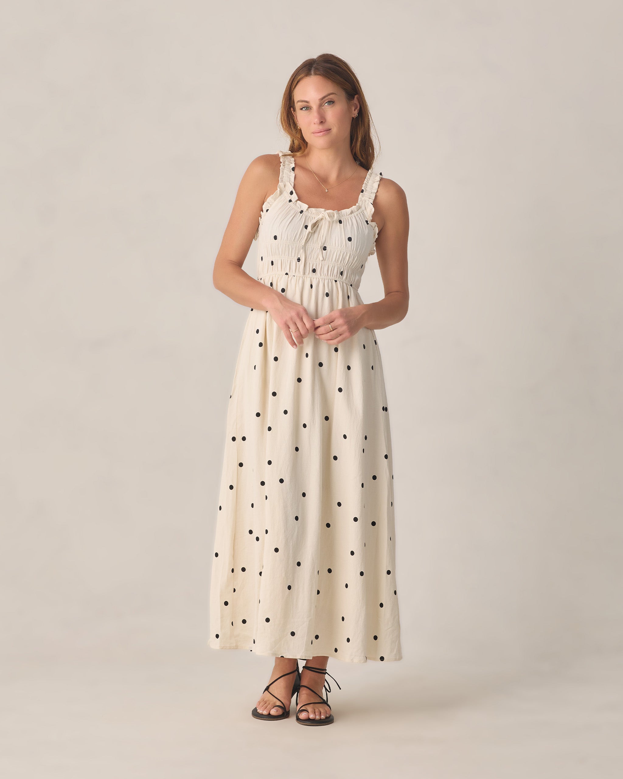 Women's Jane Dress Polka Dot - Rylee + Cru | Kids Clothes | Trendy Baby Clothes | Modern Infant Outfits |