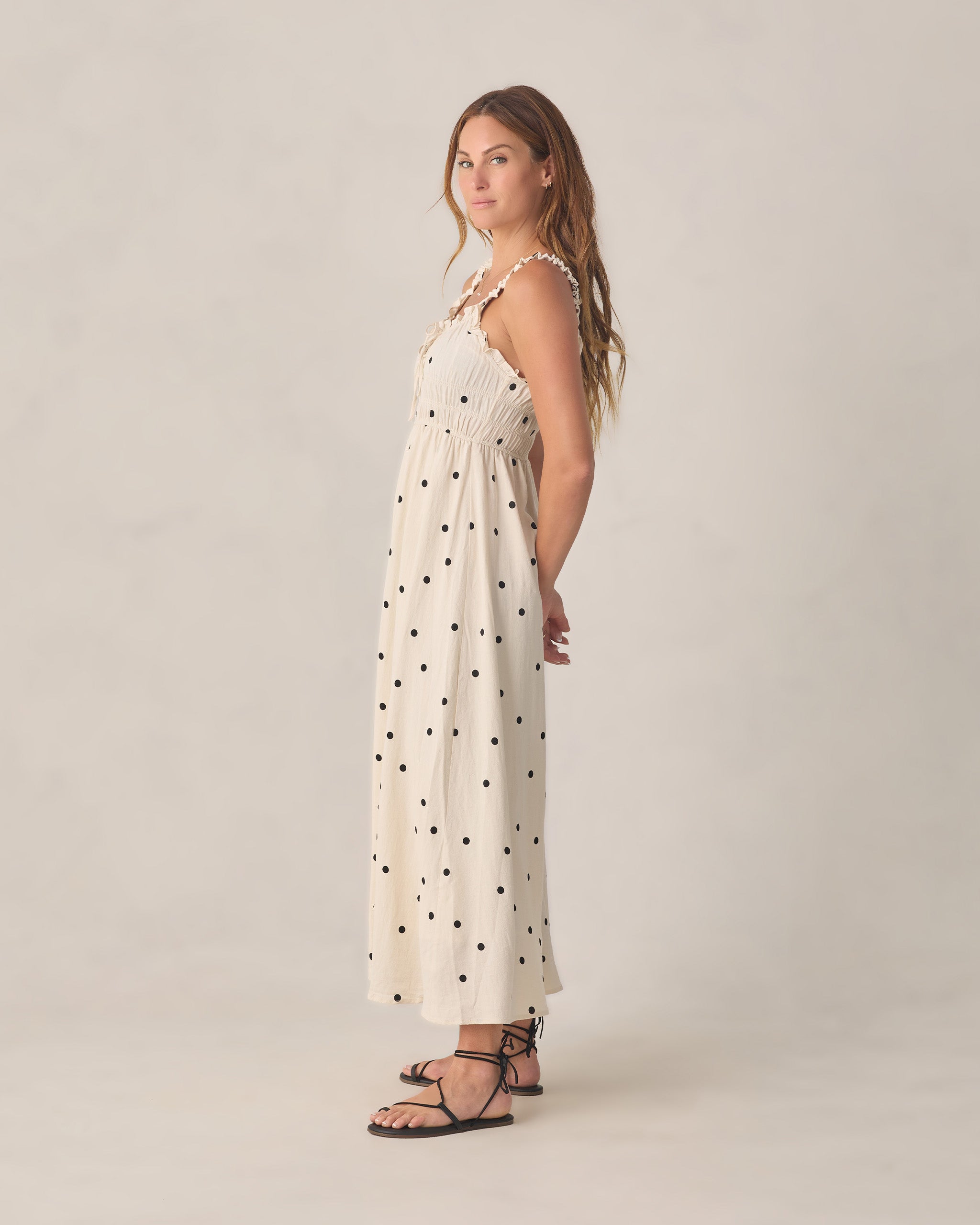 Women's Jane Dress Polka Dot - Rylee + Cru | Kids Clothes | Trendy Baby Clothes | Modern Infant Outfits |
