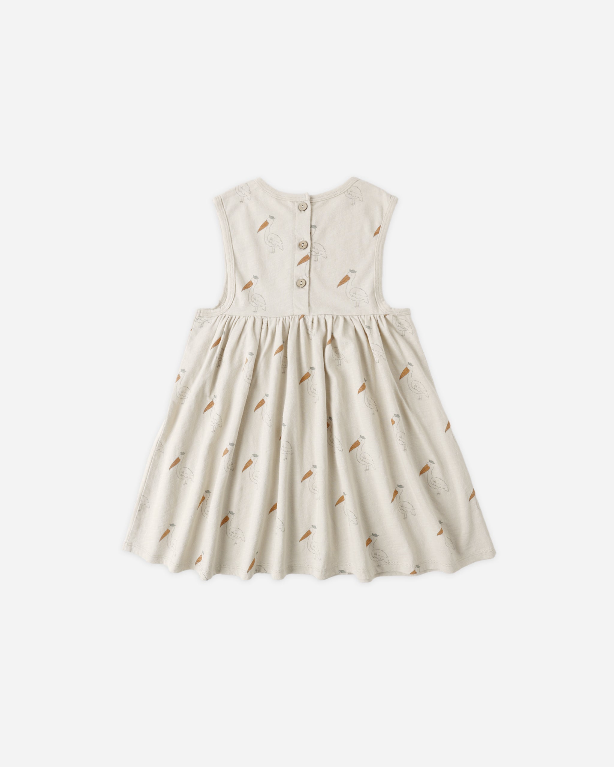 Layla Dress Pelican - Rylee + Cru | Kids Clothes | Trendy Baby Clothes | Modern Infant Outfits |