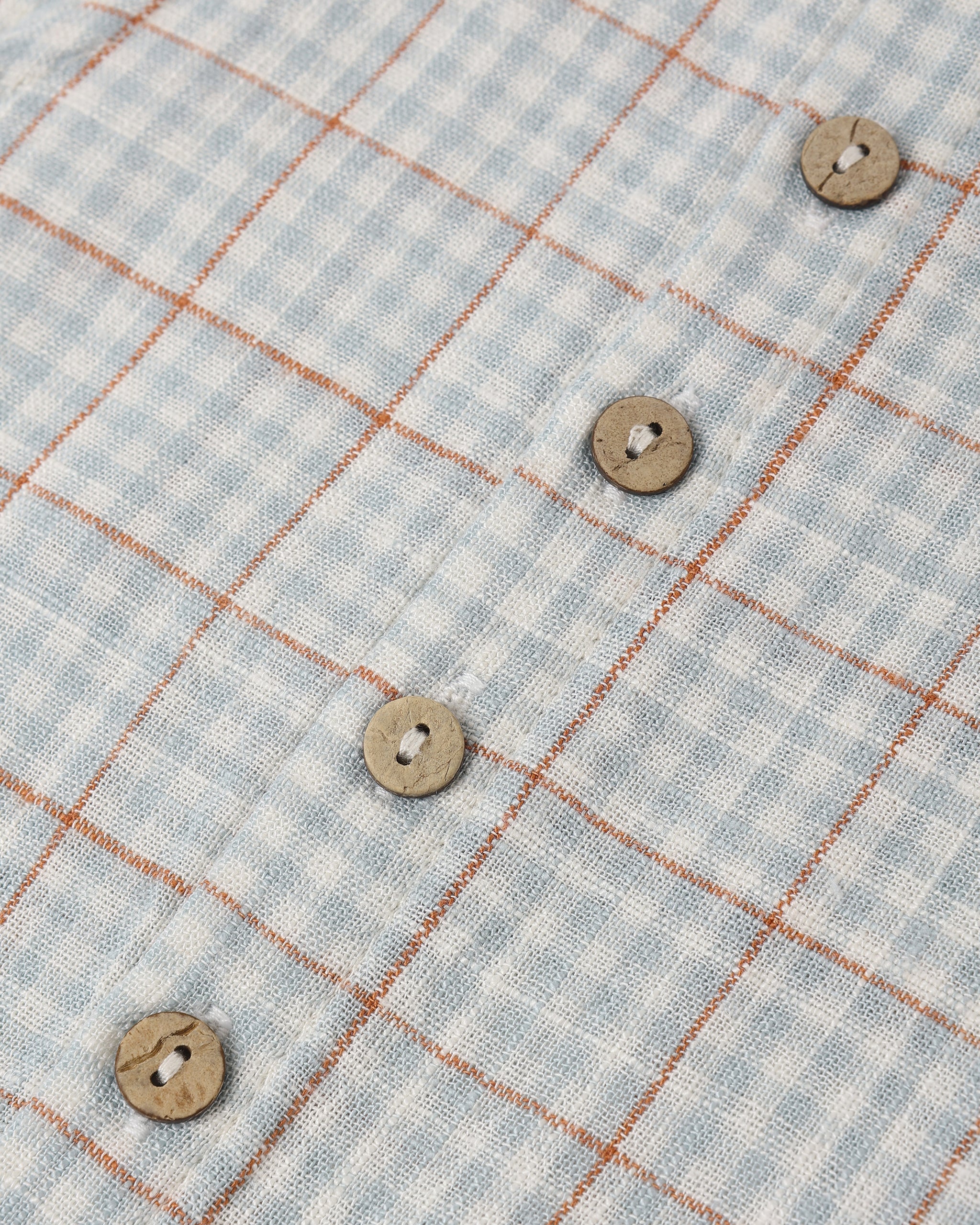 Button Jumpsuit Light Blue Plaid - Rylee + Cru | Kids Clothes | Trendy Baby Clothes | Modern Infant Outfits |