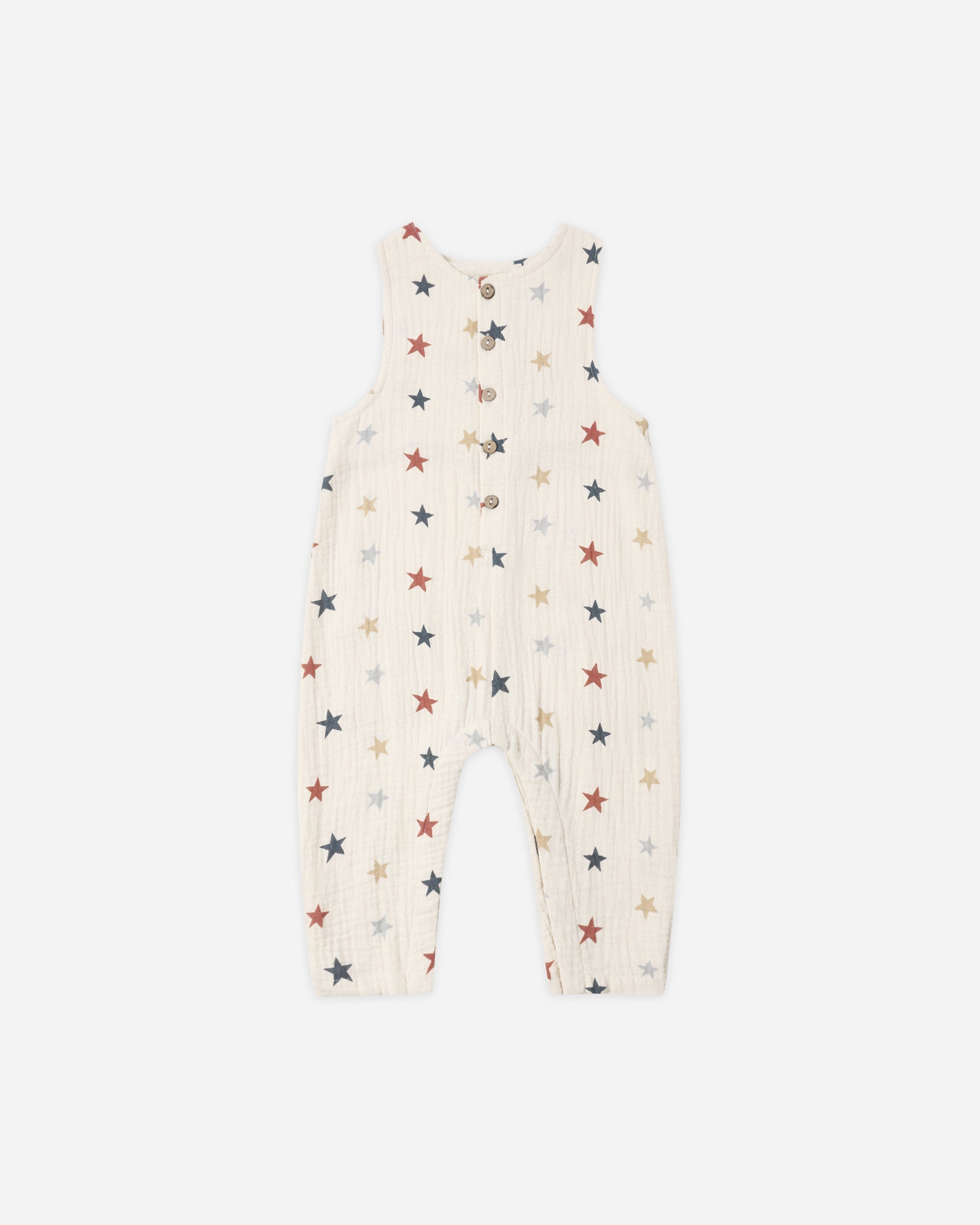 Button Jumpsuit Stars - Rylee + Cru | Kids Clothes | Trendy Baby Clothes | Modern Infant Outfits |
