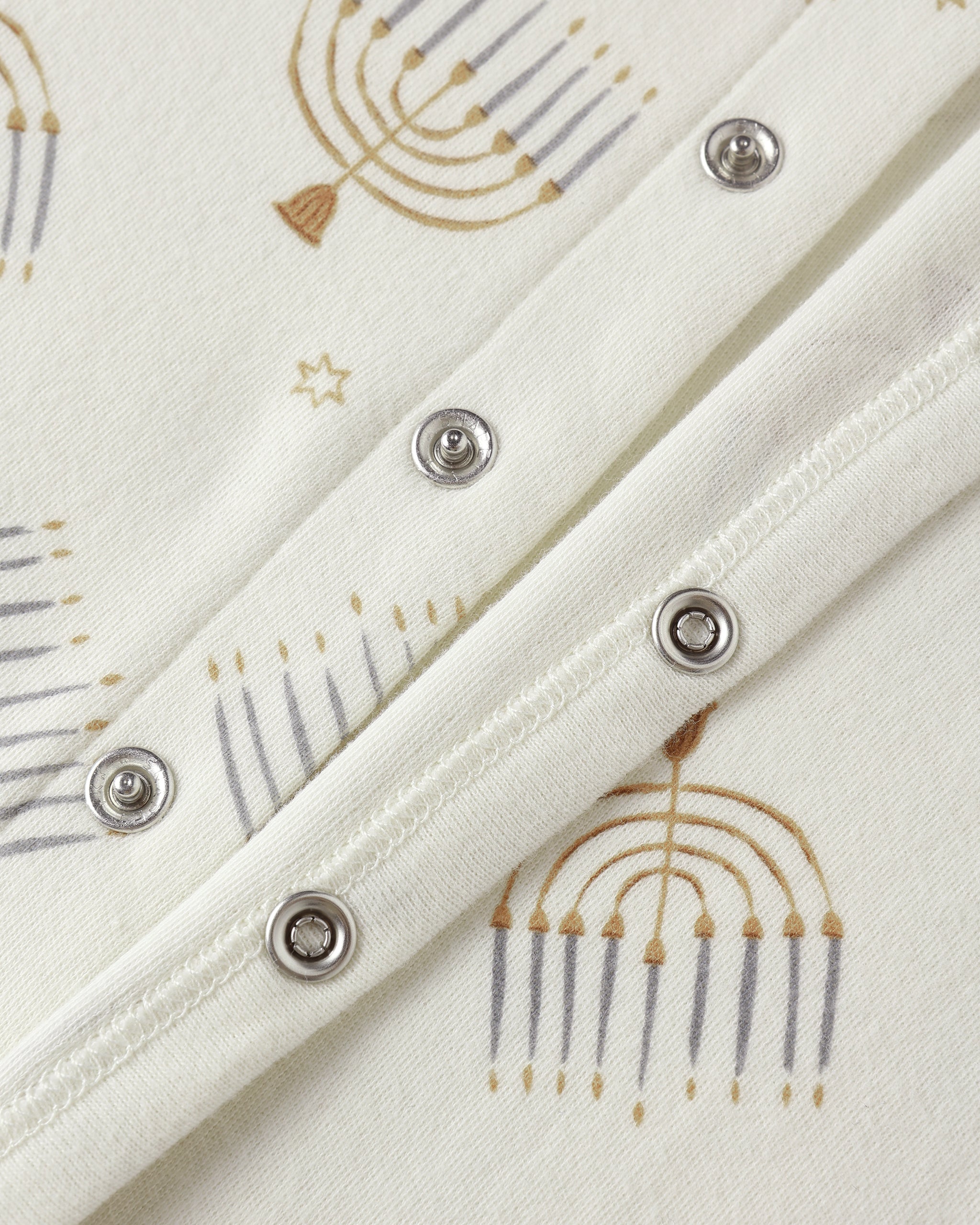 Organic Long John Pajamas || Hanukkah